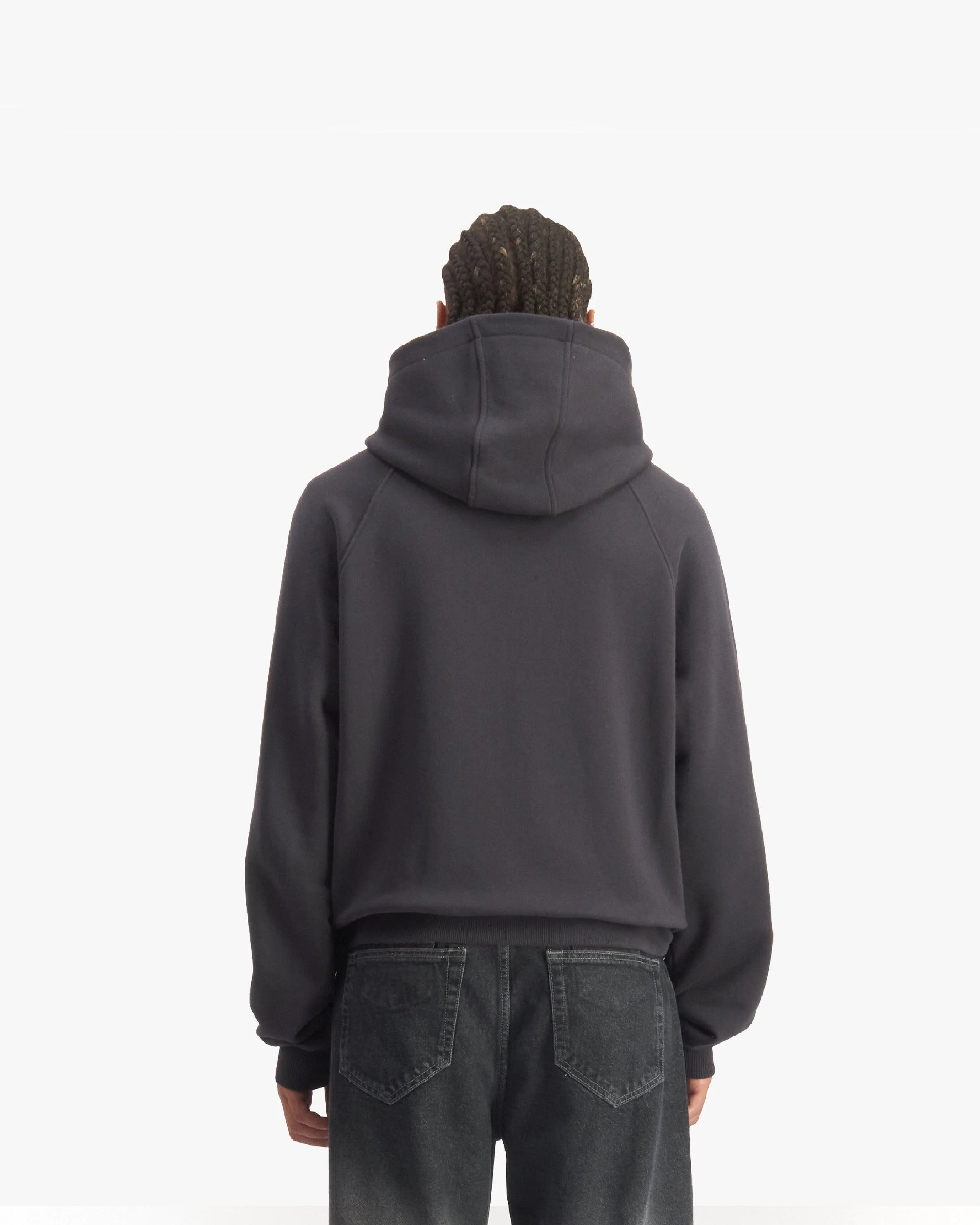 SHOOTING HOUSE ZIP HOODIE DARK GREY - Image 5