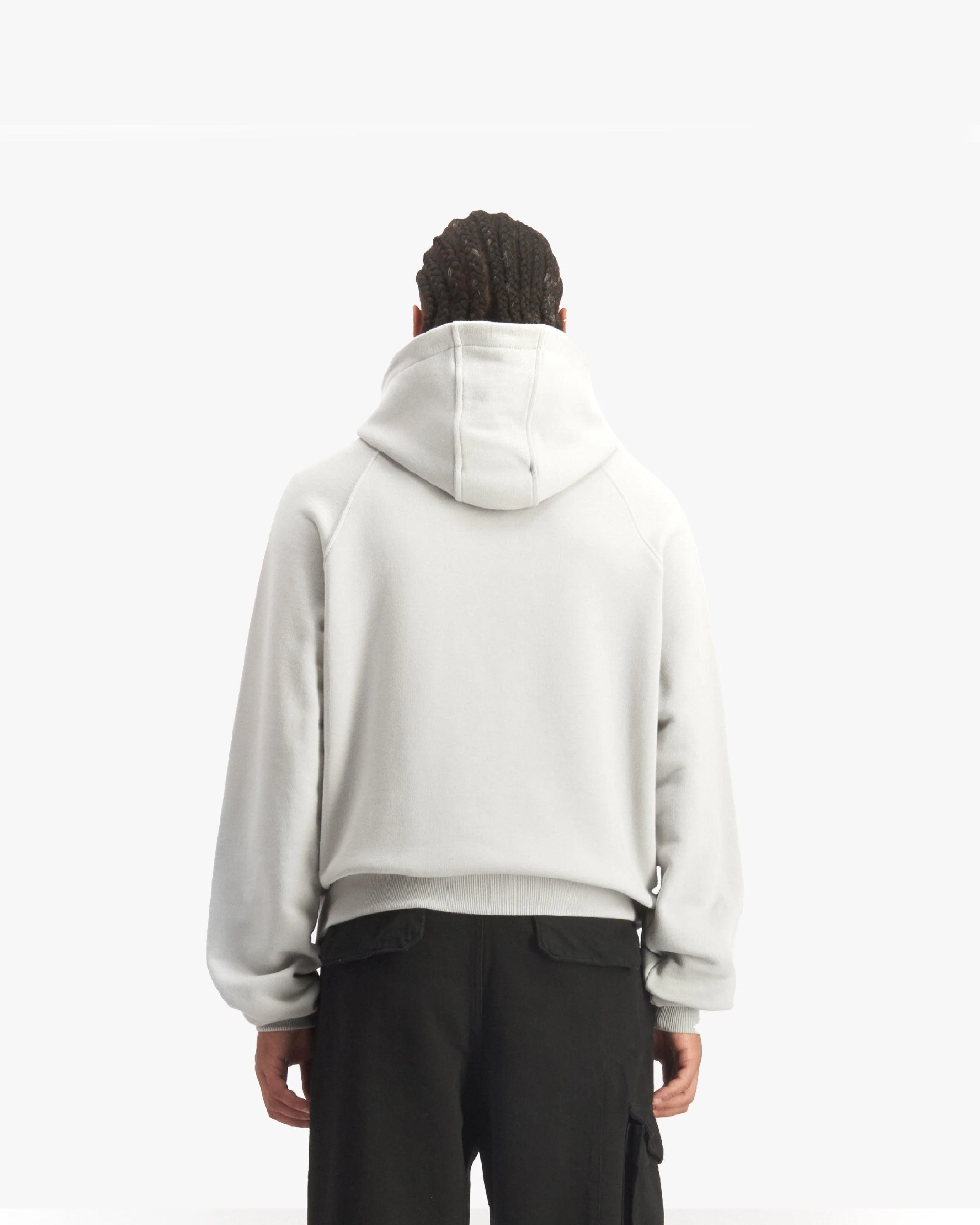 SHOOTING HOUSE ZIP HOODIE LIGHT GREY - Image 5