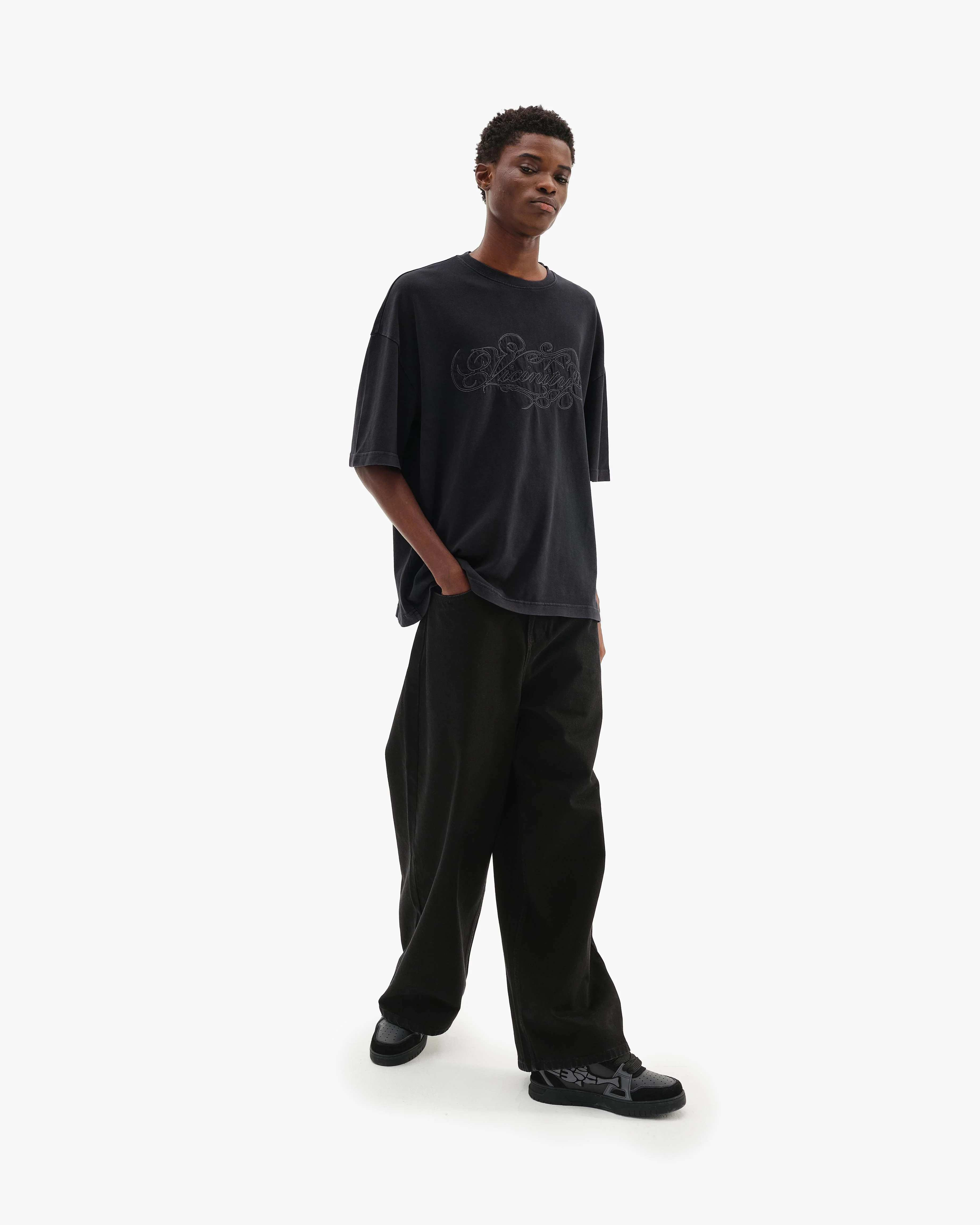 SIGNATURE TEE VINTAGE BLACK - Image 8