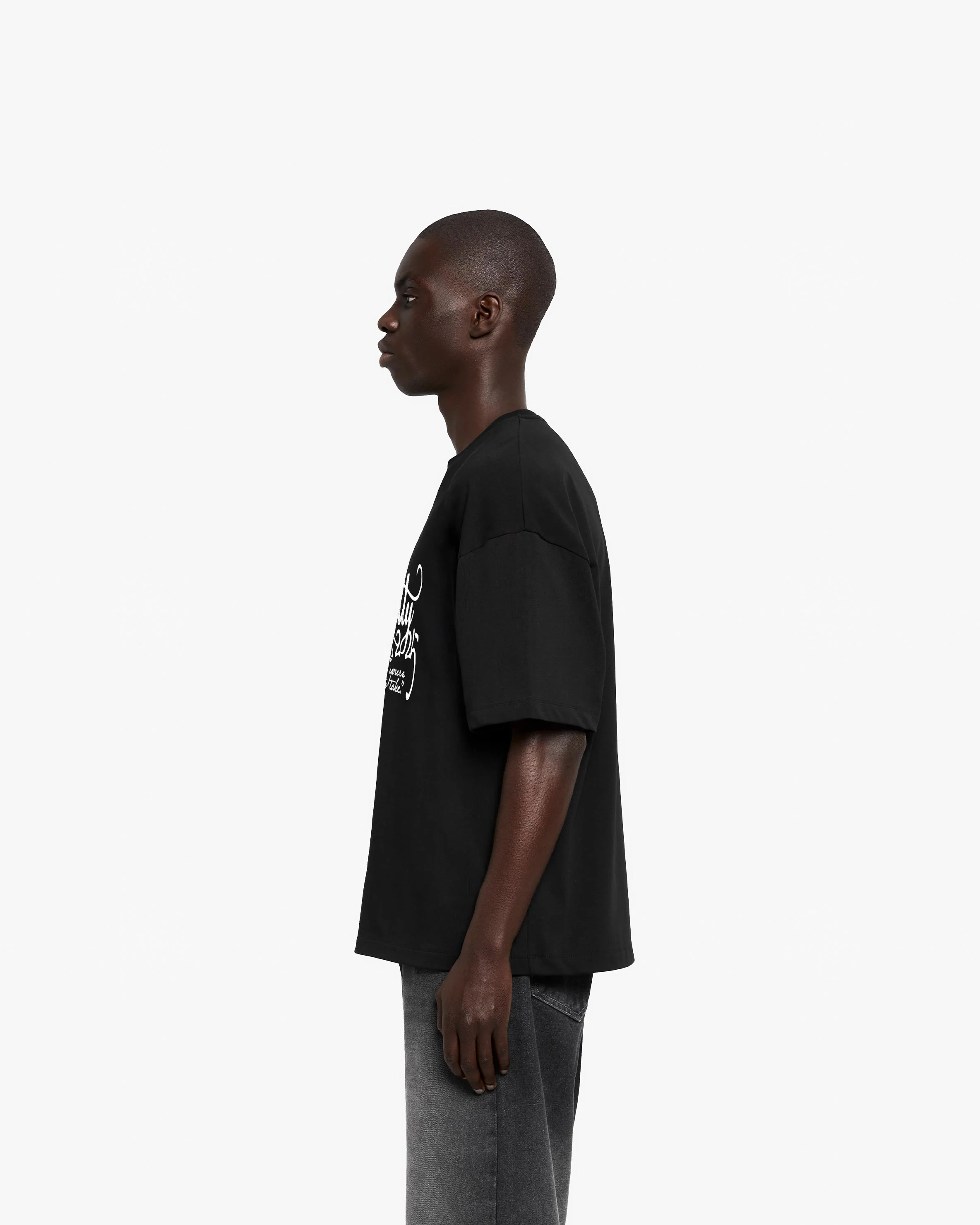 SINUOUS TEE BLACK - Image 4