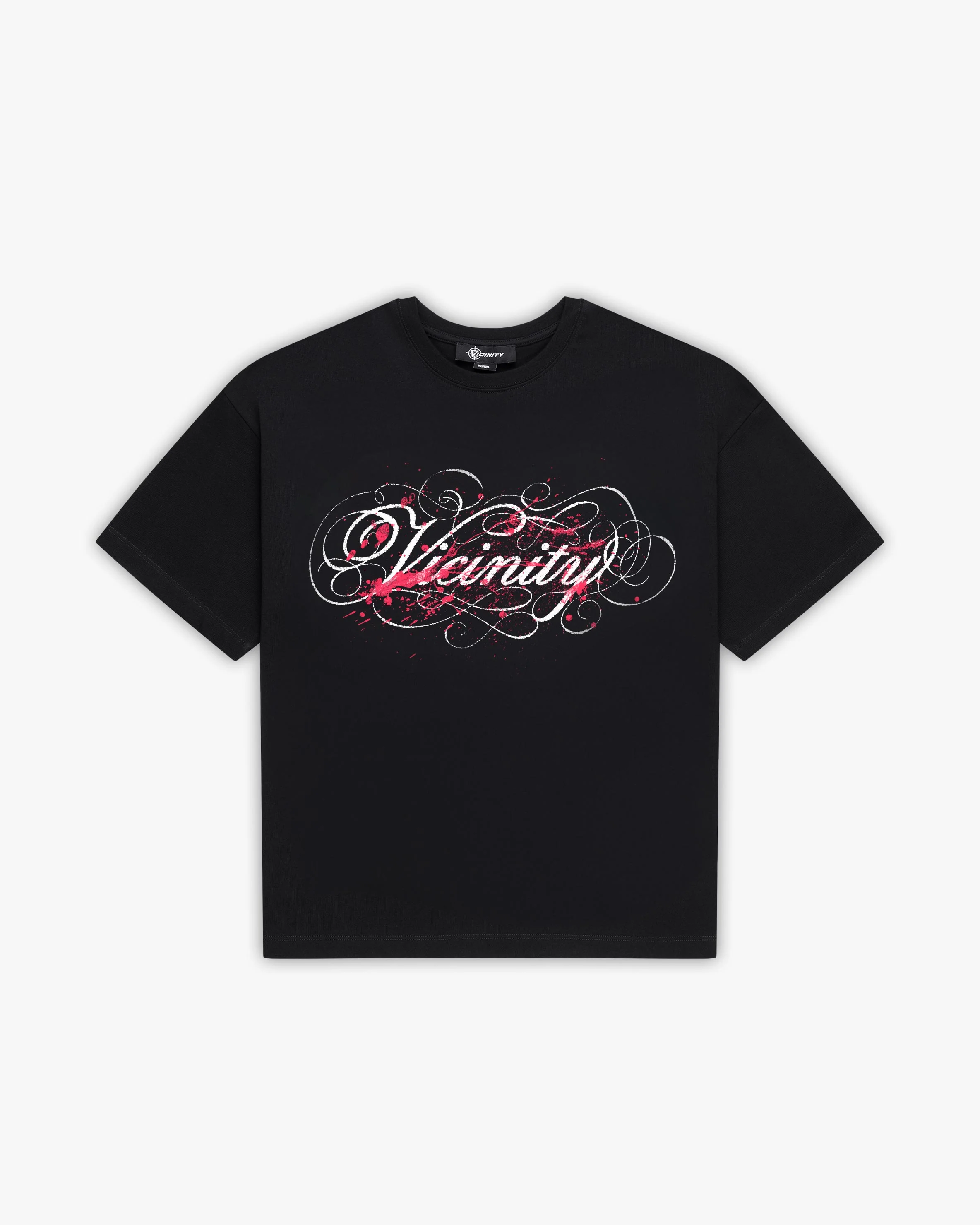 SPLATTER TEE BLACK