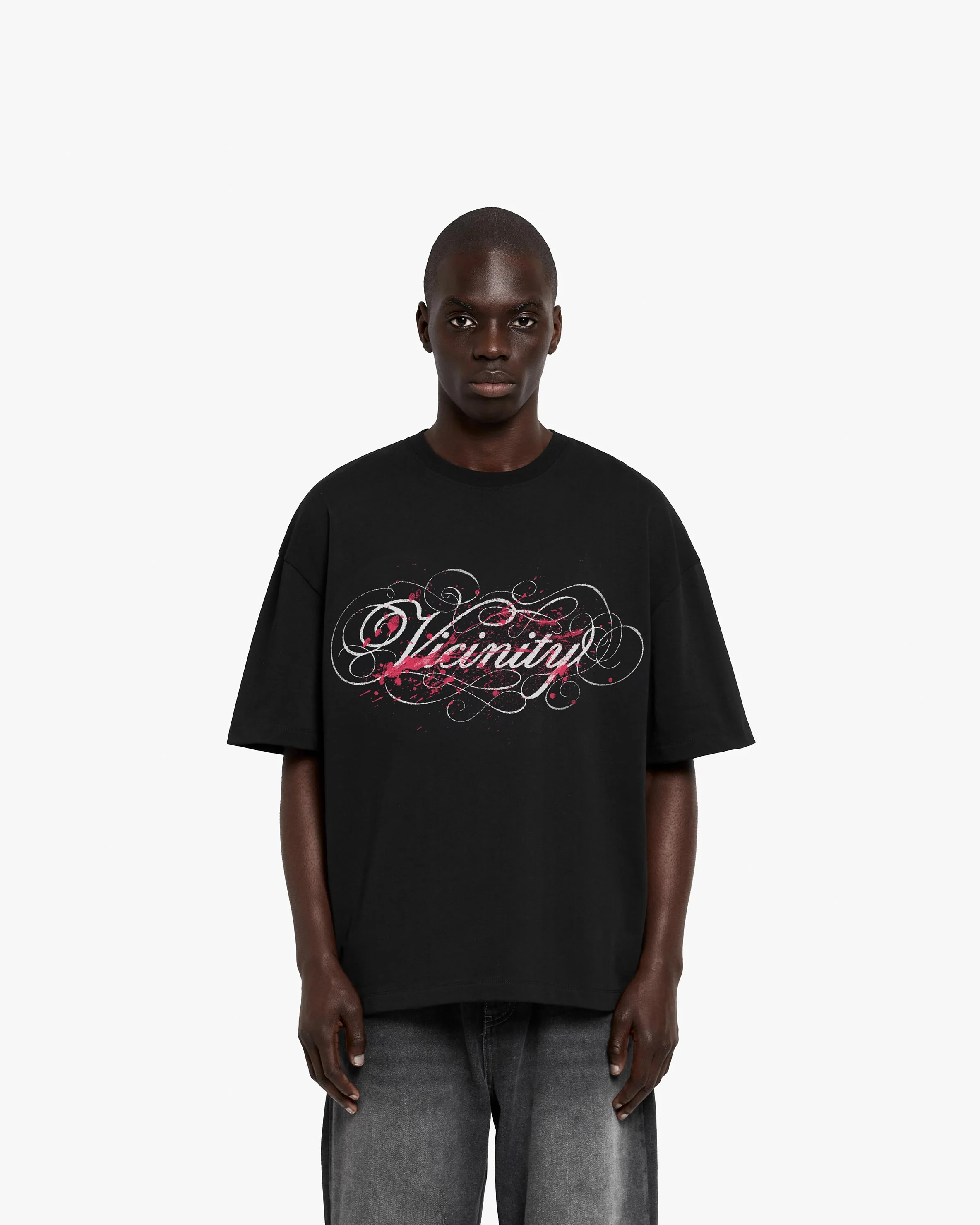 SPLATTER TEE BLACK - Image 2