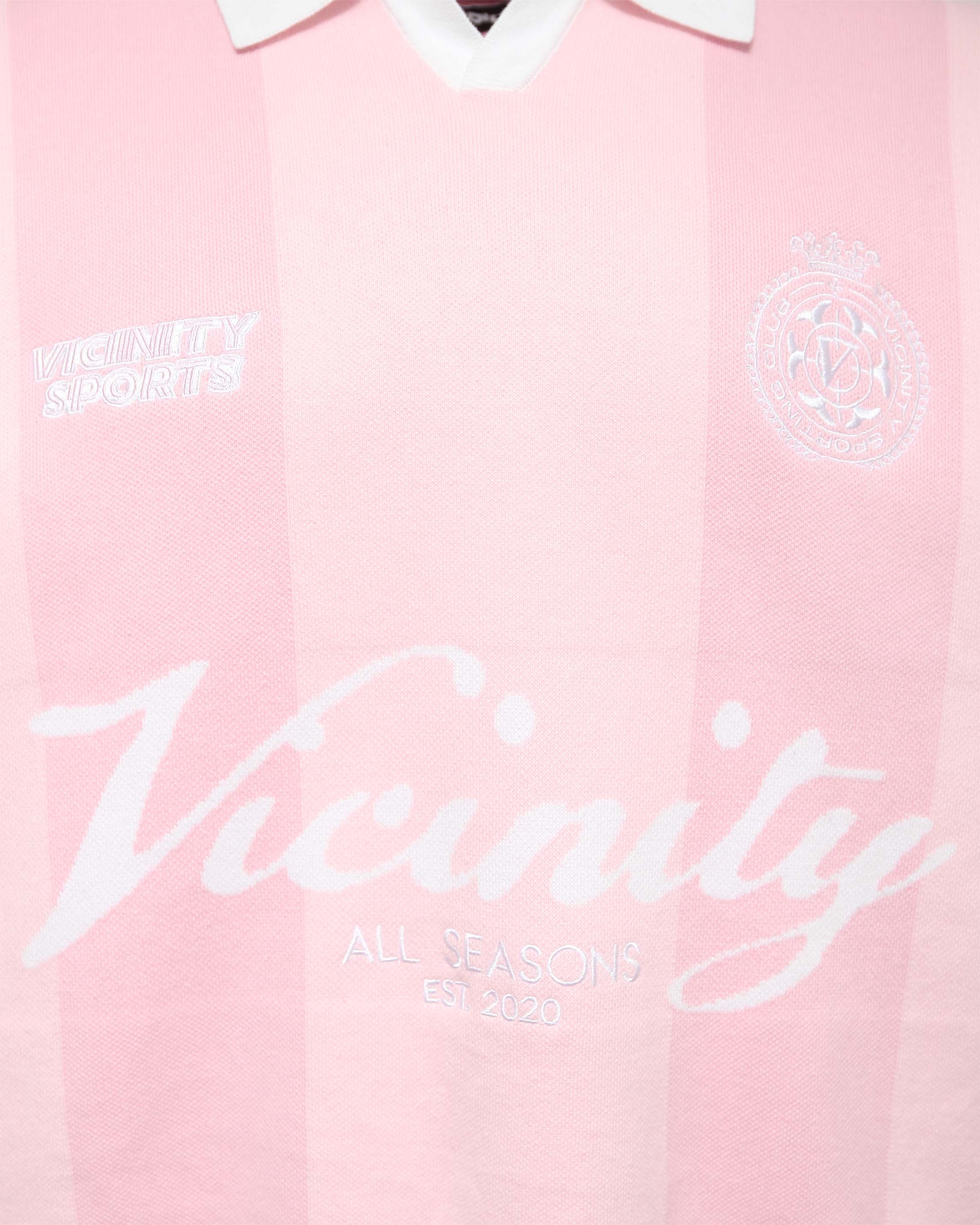 SPORTS TEAM JERSEY KNIT PINK - Image 3