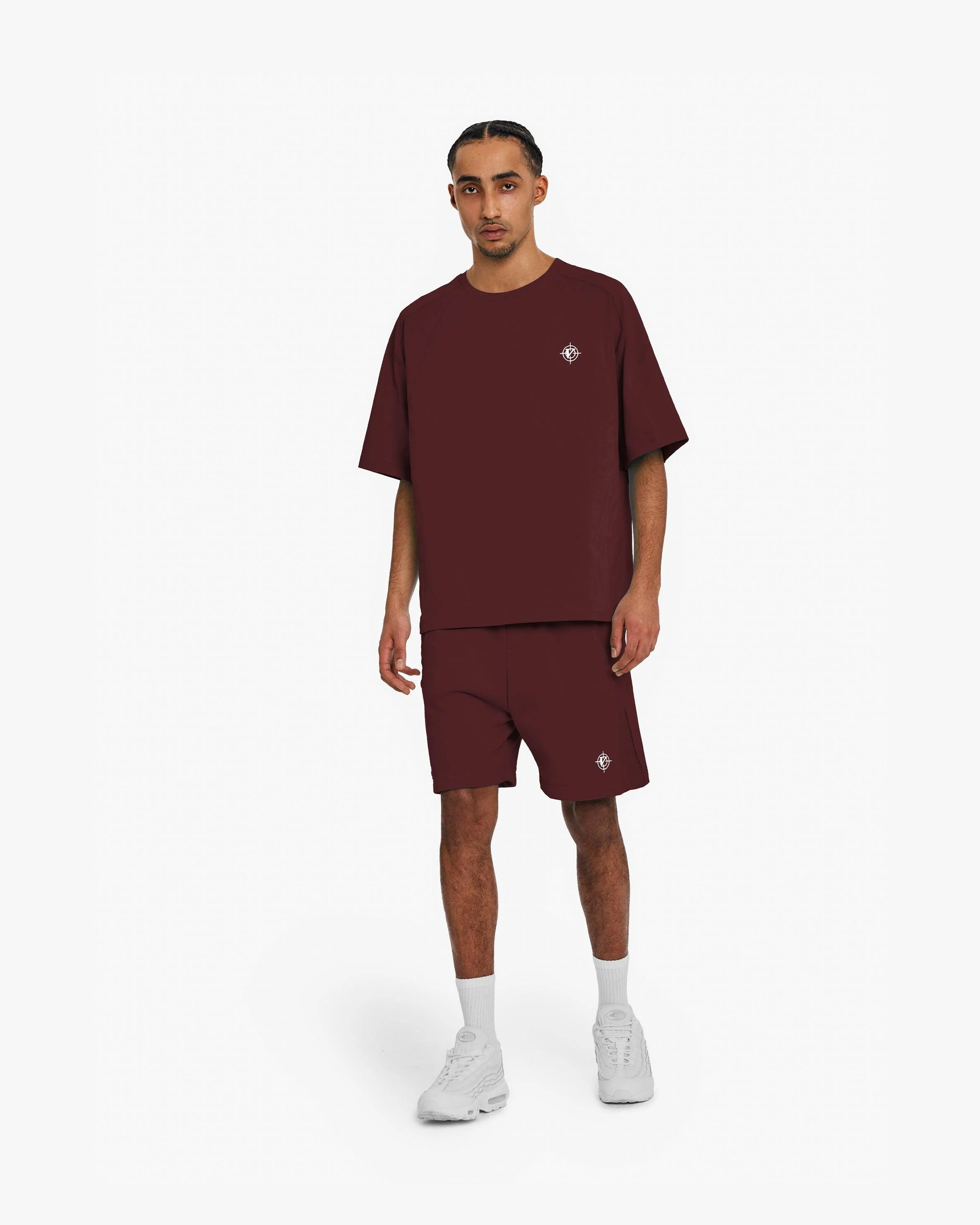 T-SHIRT WINE RED - Image 10