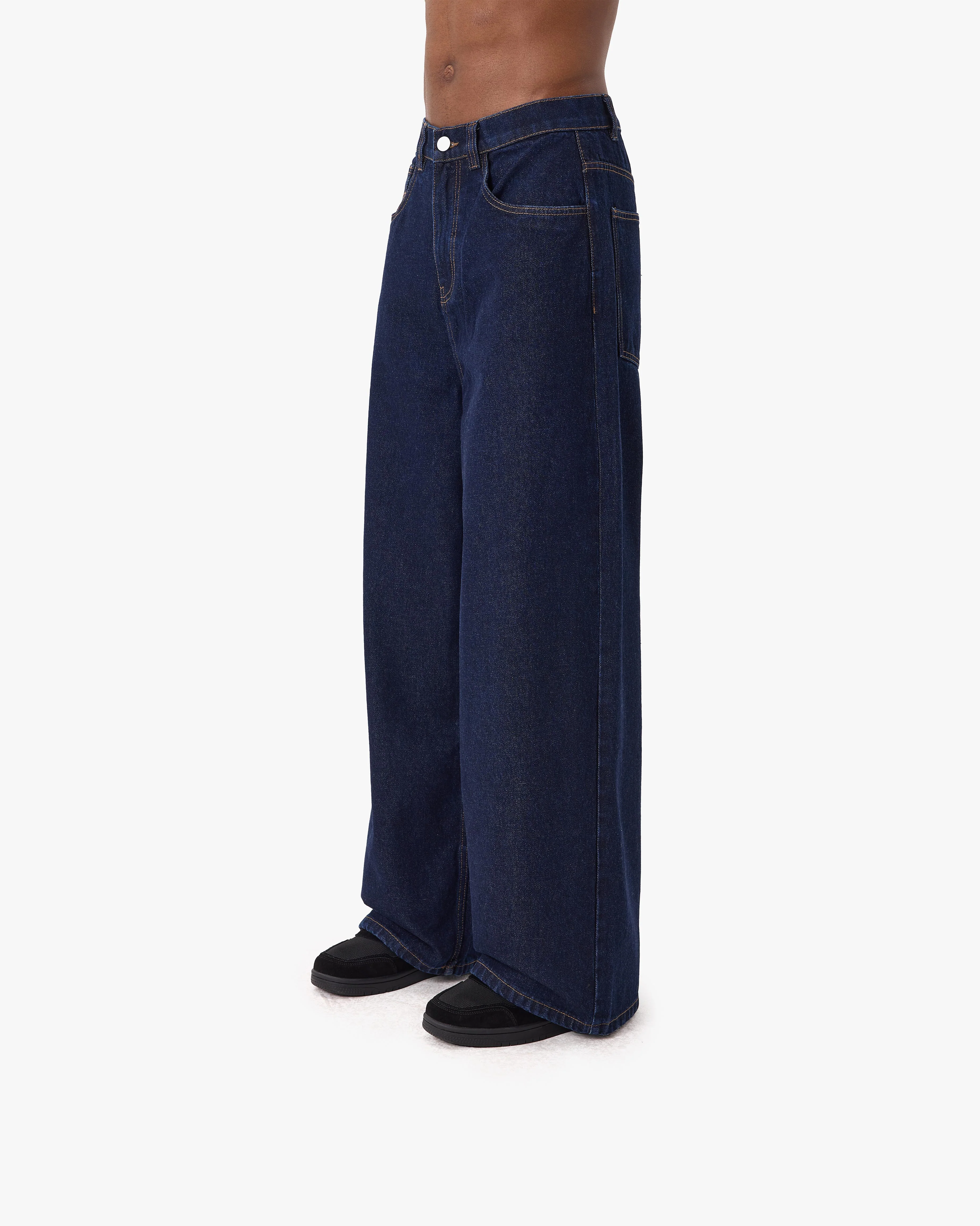 THE BAGGY DENIM RAW BLUE - Image 5