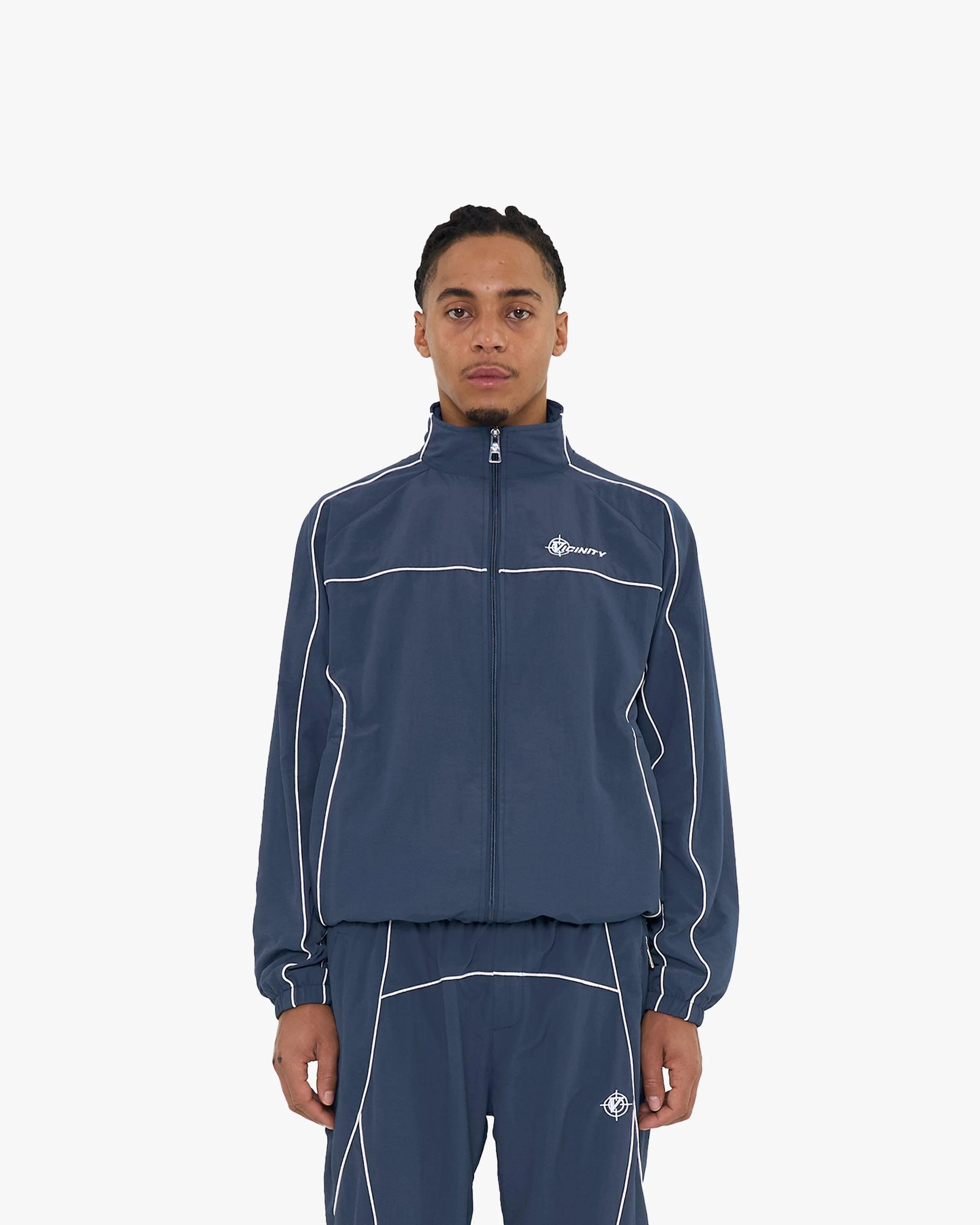 TRACK JACKET DARK BLUE - Image 2