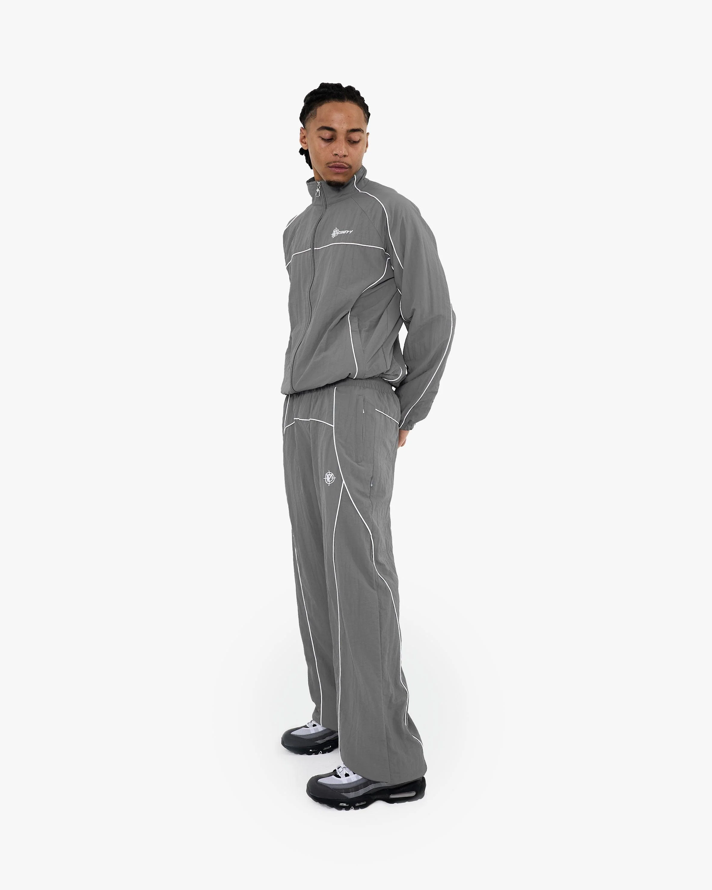 TRACK JACKET DARK GREY - Image 12