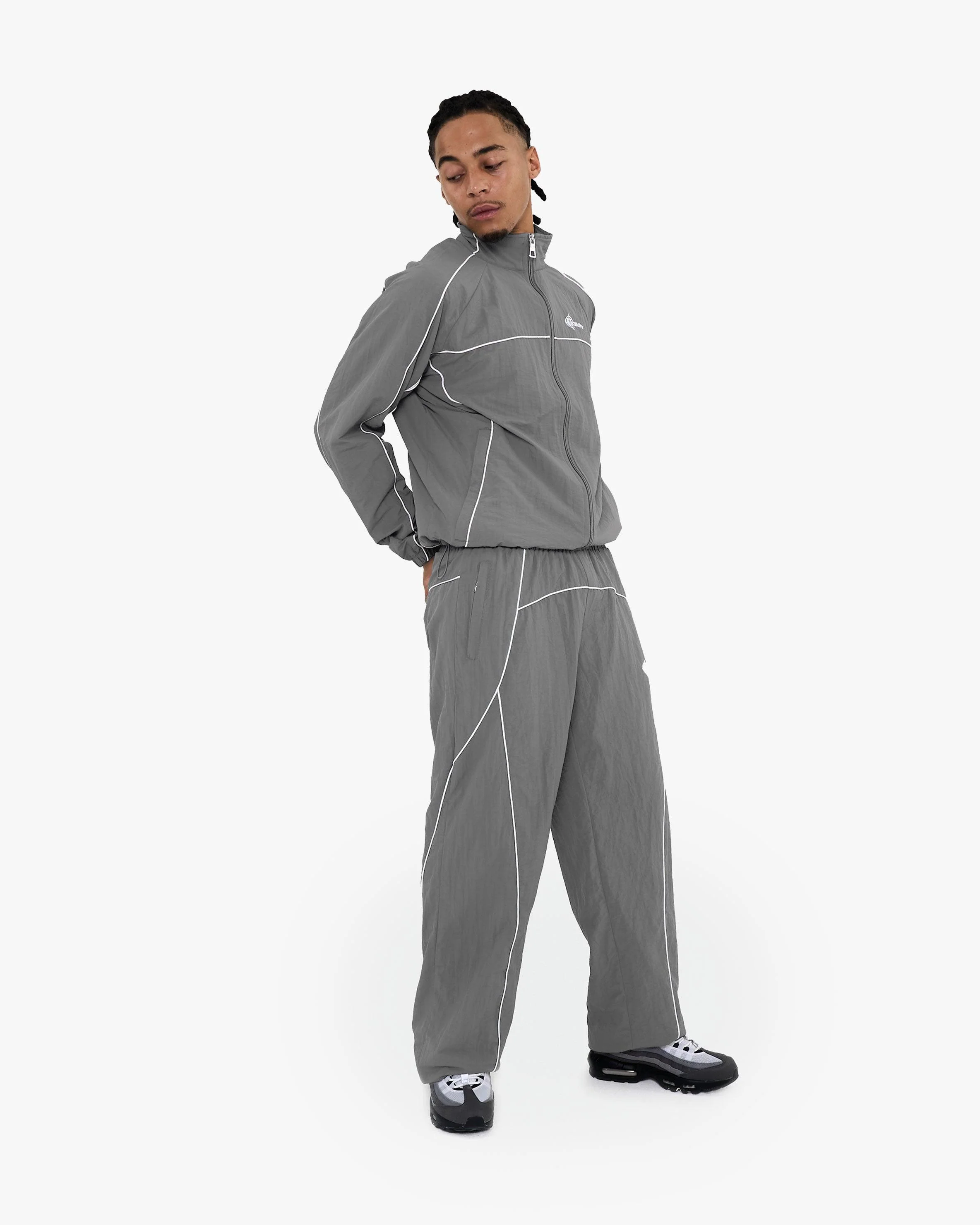 TRACK JACKET DARK GREY - Image 13