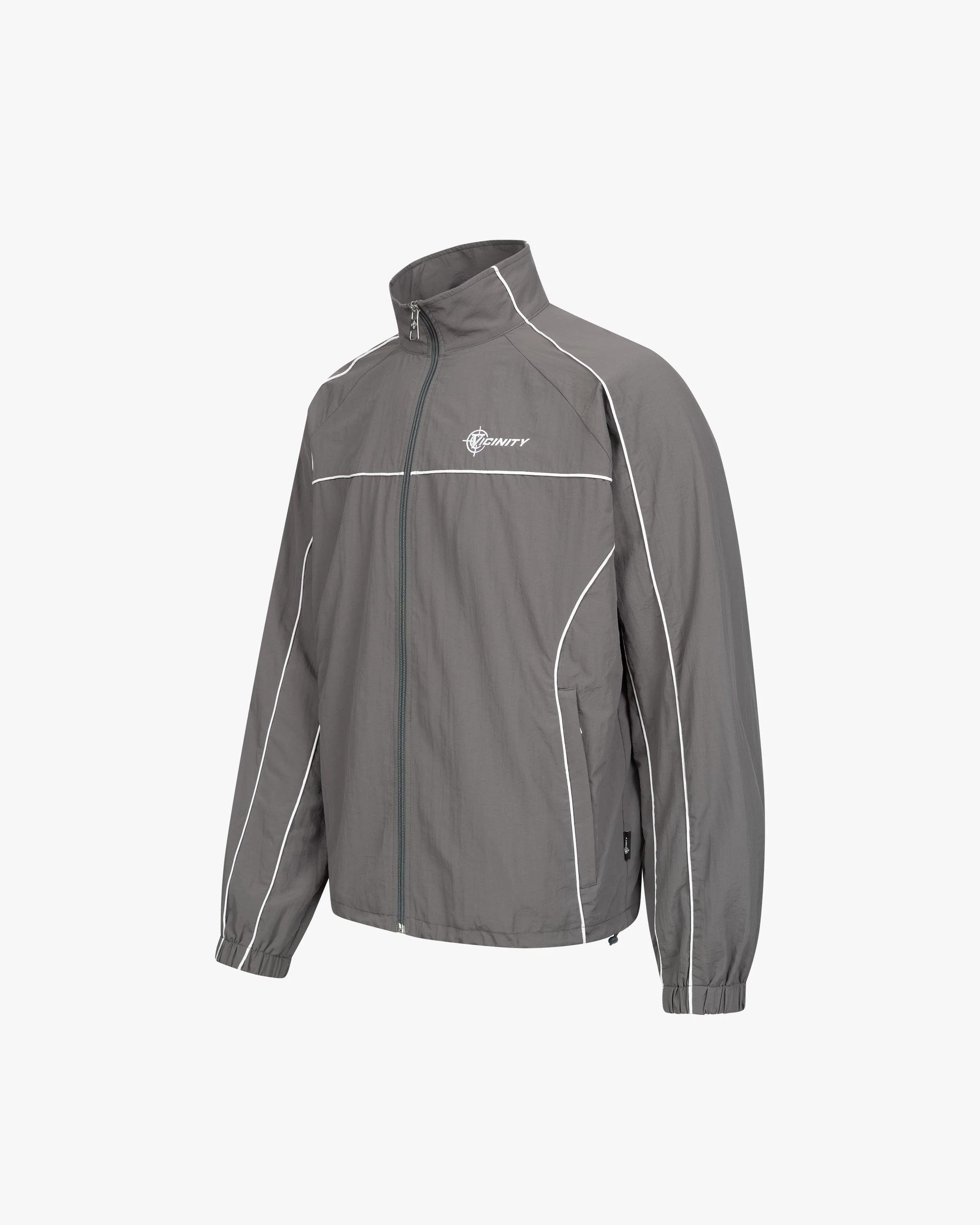 TRACK JACKET DARK GREY - Image 4