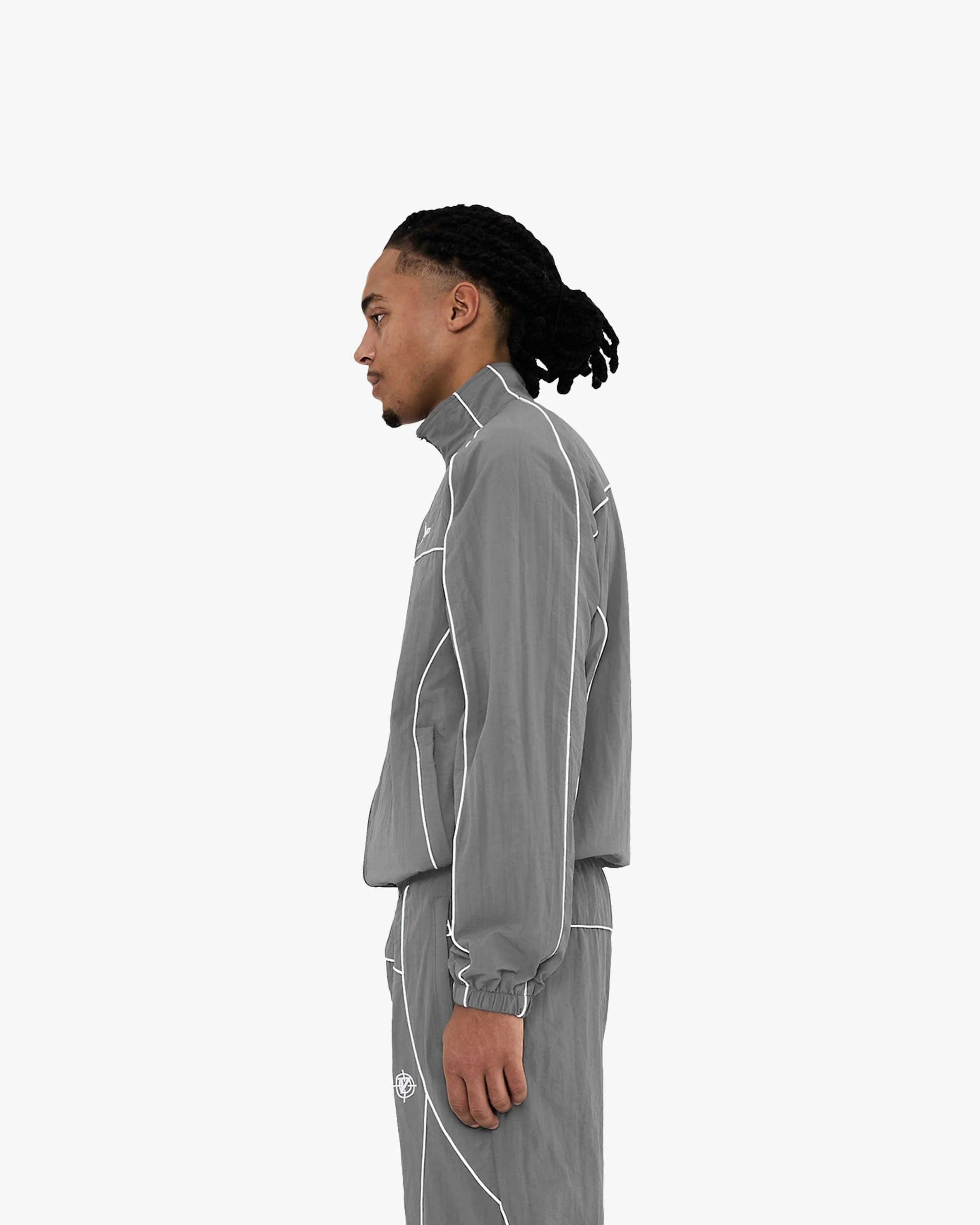 TRACK JACKET DARK GREY - Image 5