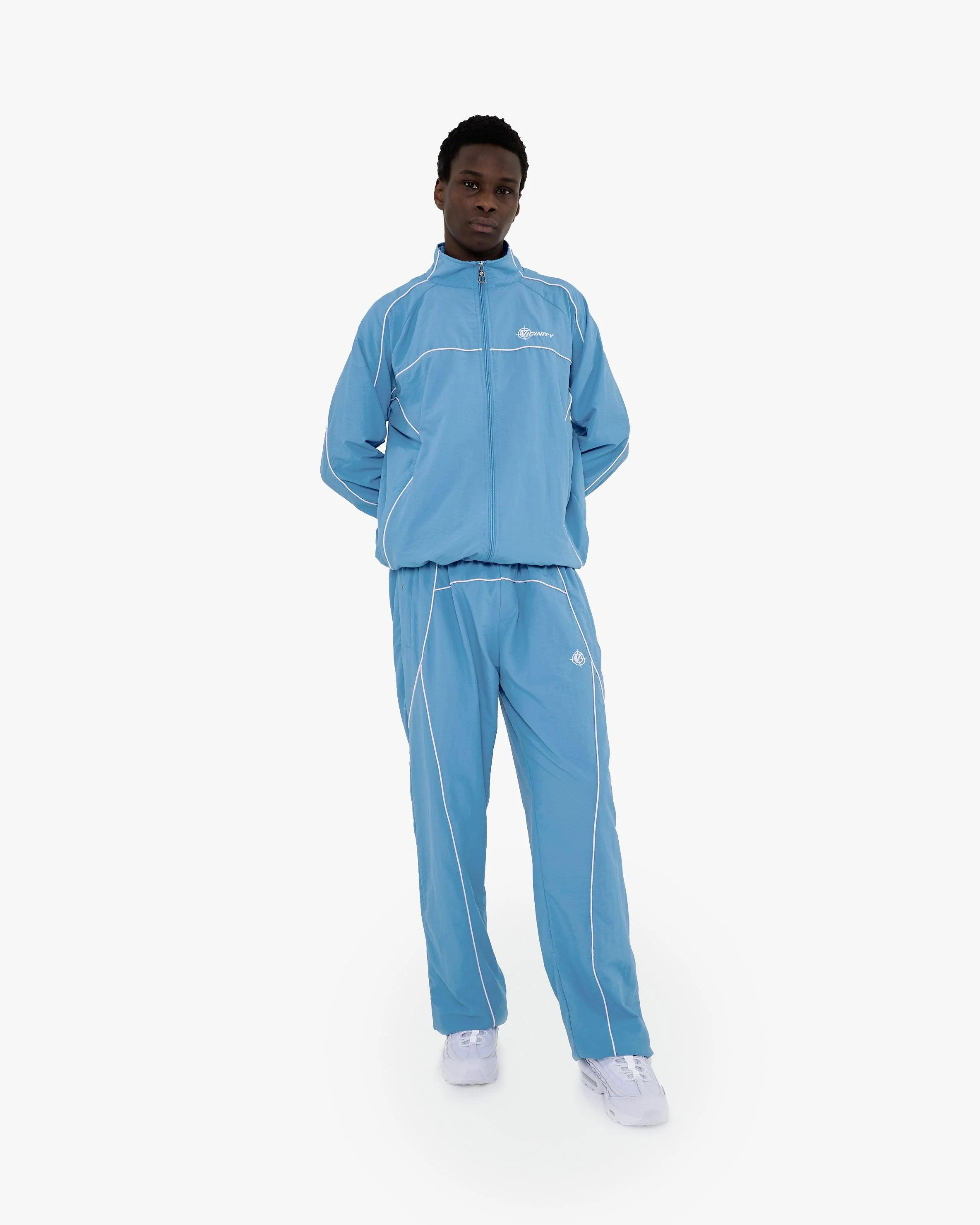 TRACK JACKET SKY BLUE - Image 12