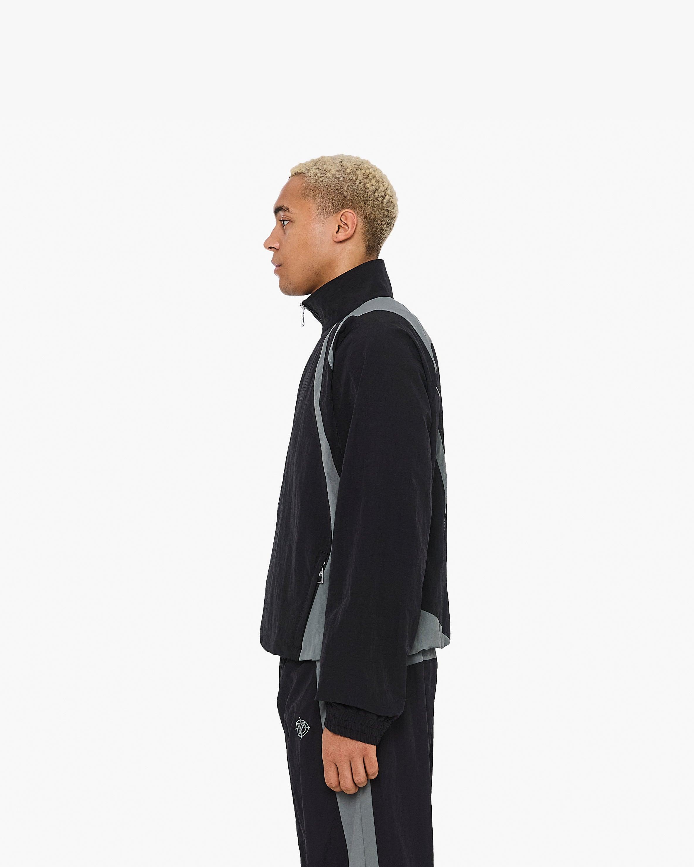 TRACK JACKET V3 BLACK GREY - Image 7