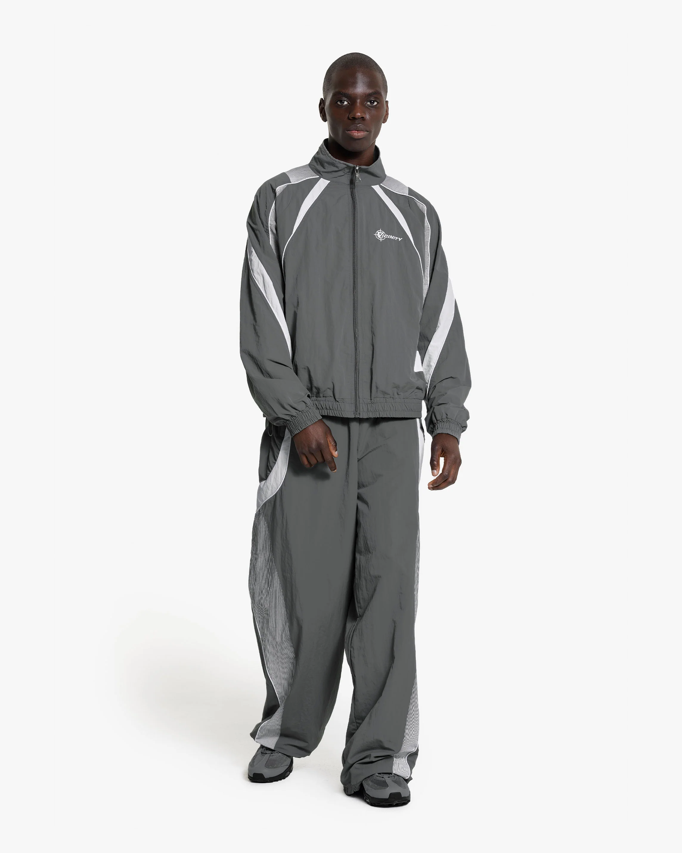 TRACK JACKET V4 GREY - Image 10