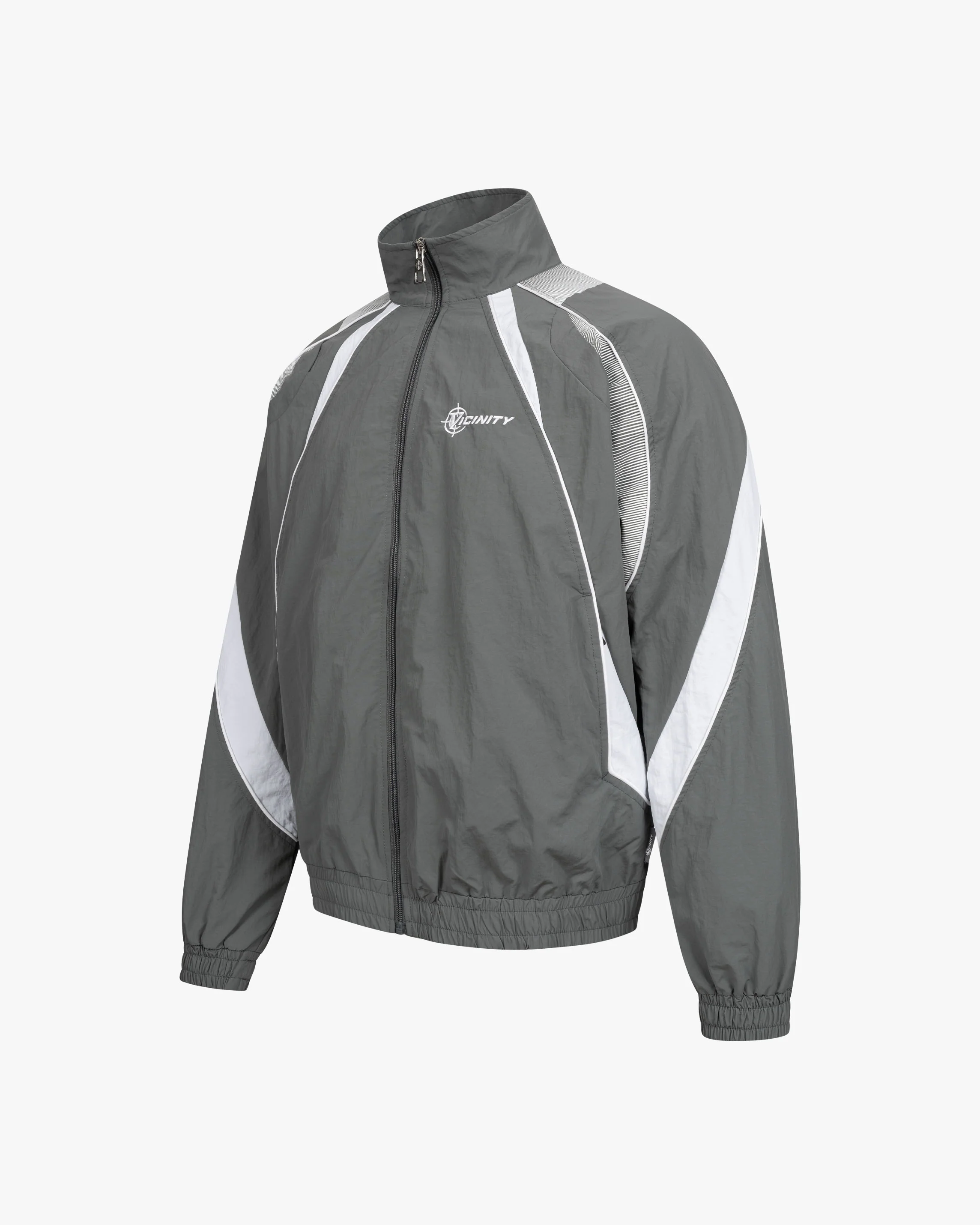 TRACK JACKET V4 GREY - Image 6
