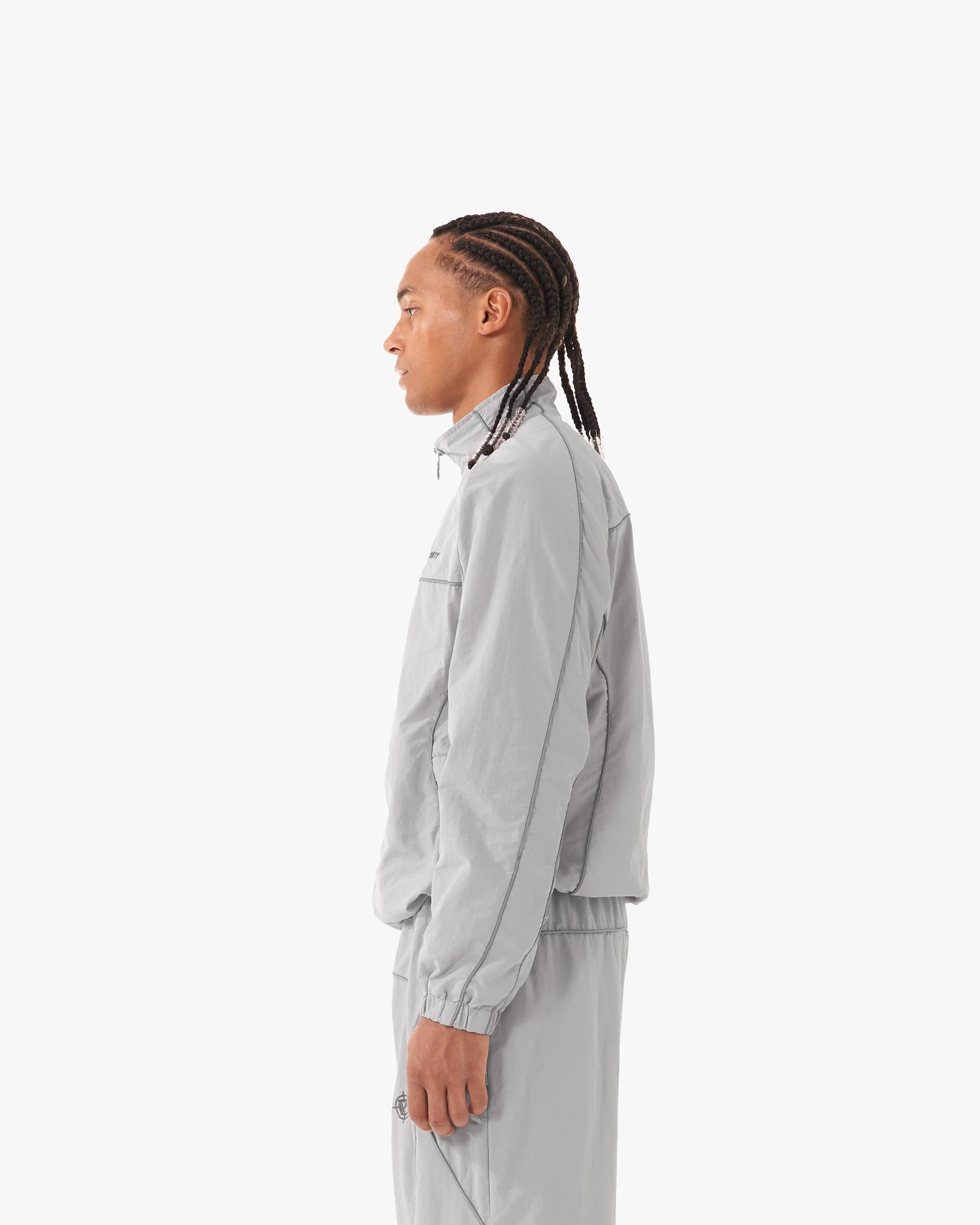 TRACK JACKET GREY - Image 5