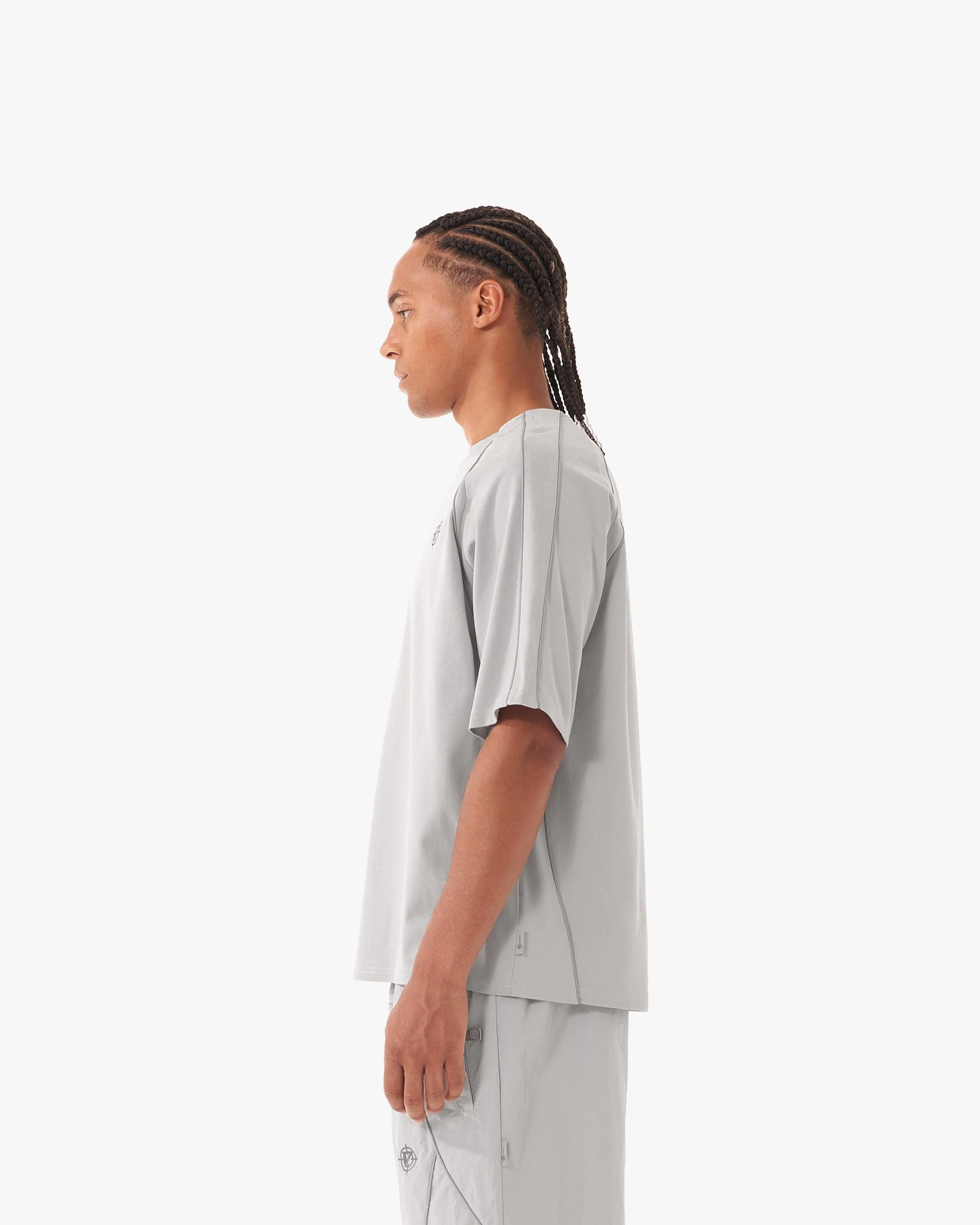 TRACK TEE GREY - Image 5