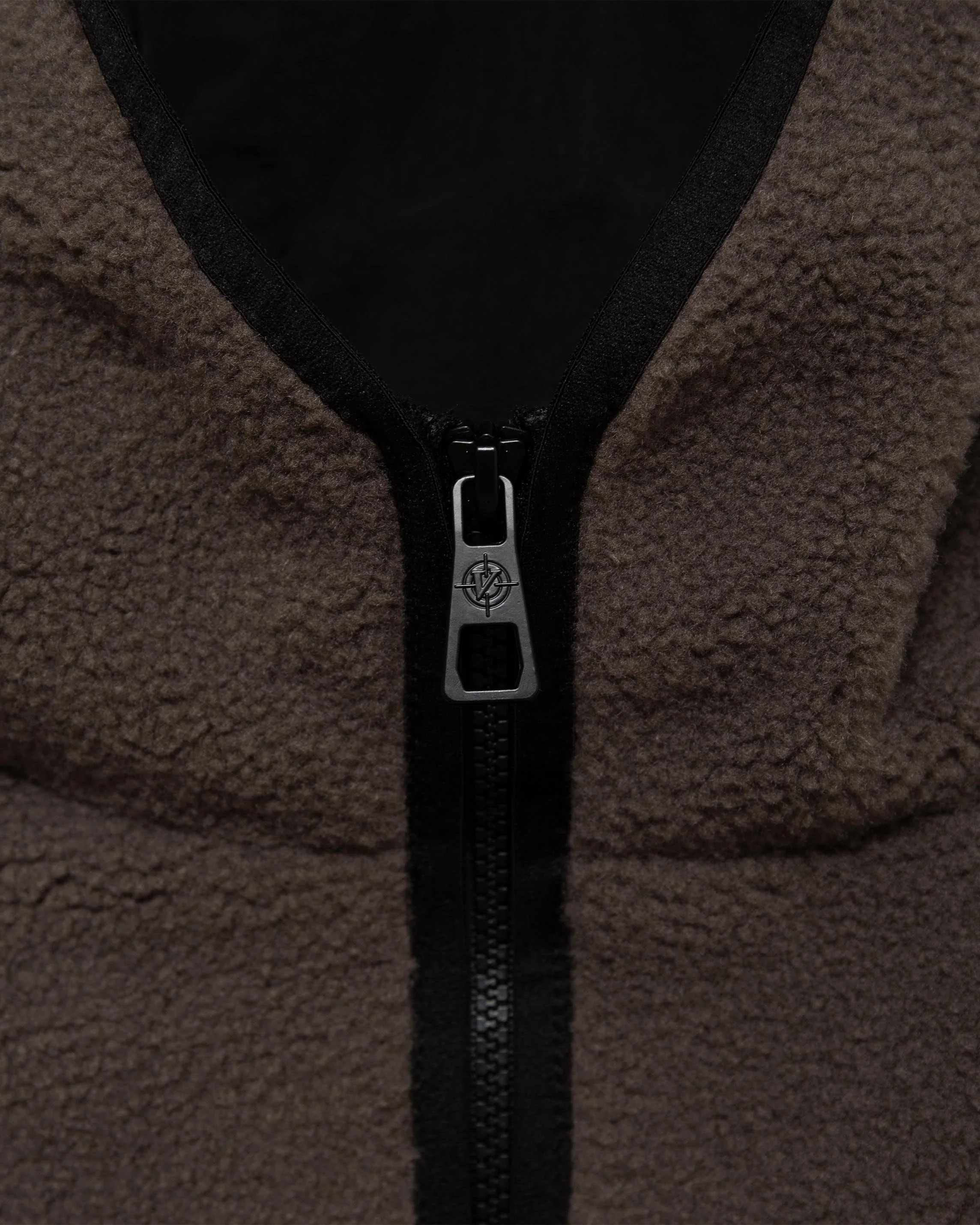 TRAIL FLEECE JACKET BROWN - Image 9
