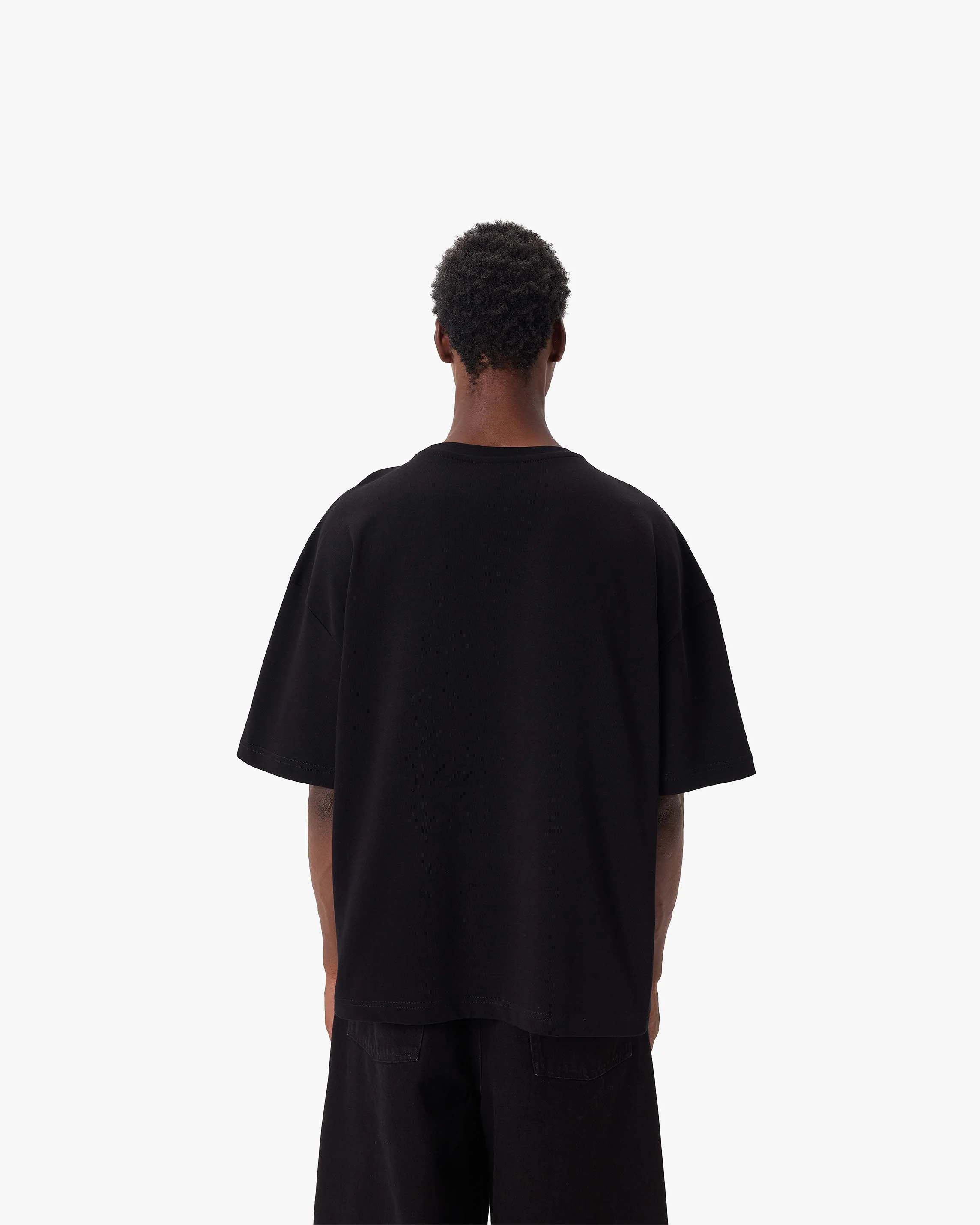 UNIVERSITE D' VICINITY TEE BLACK - Image 5