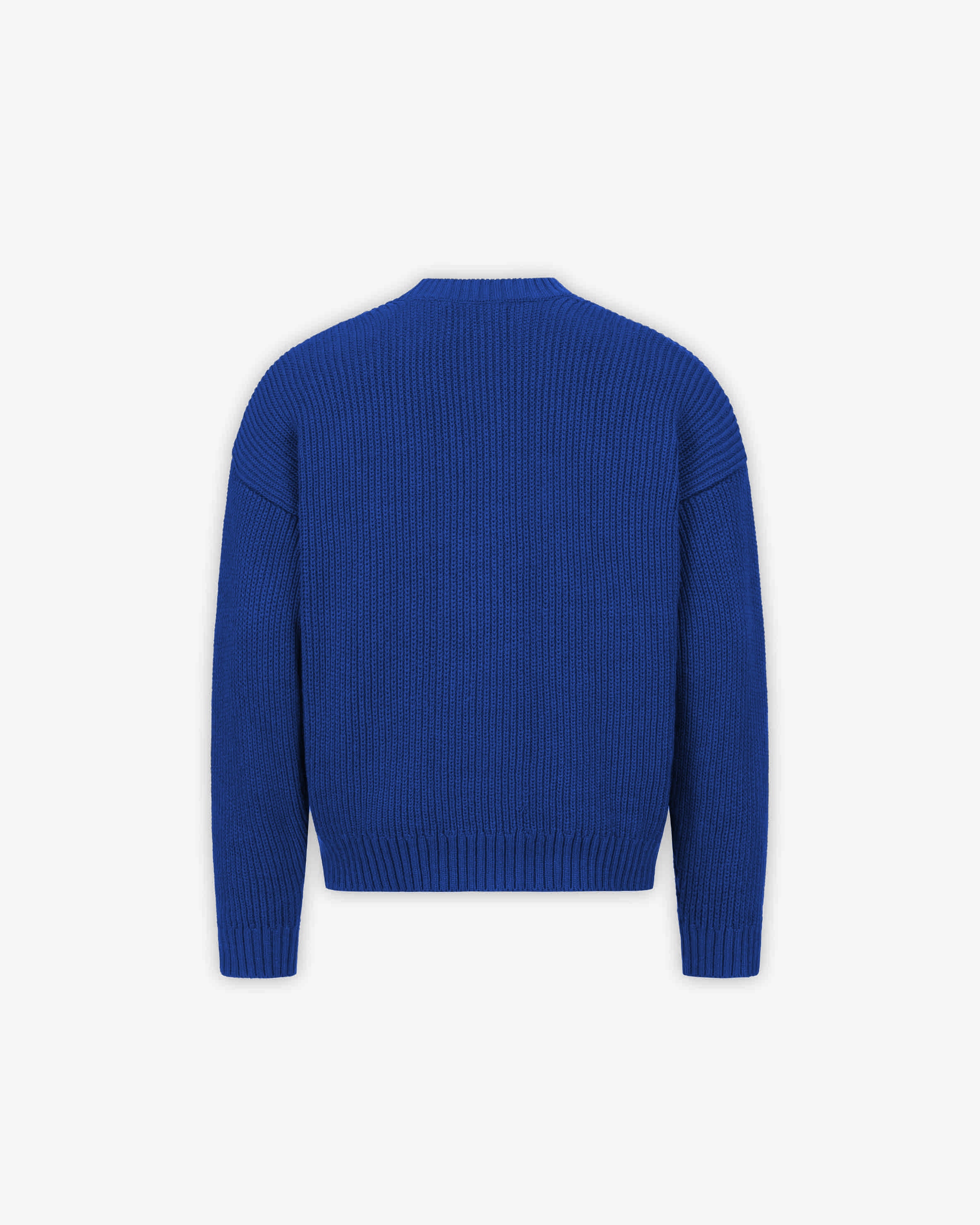 V-LOGO KNITWEAR ROYAL BLUE - Image 3