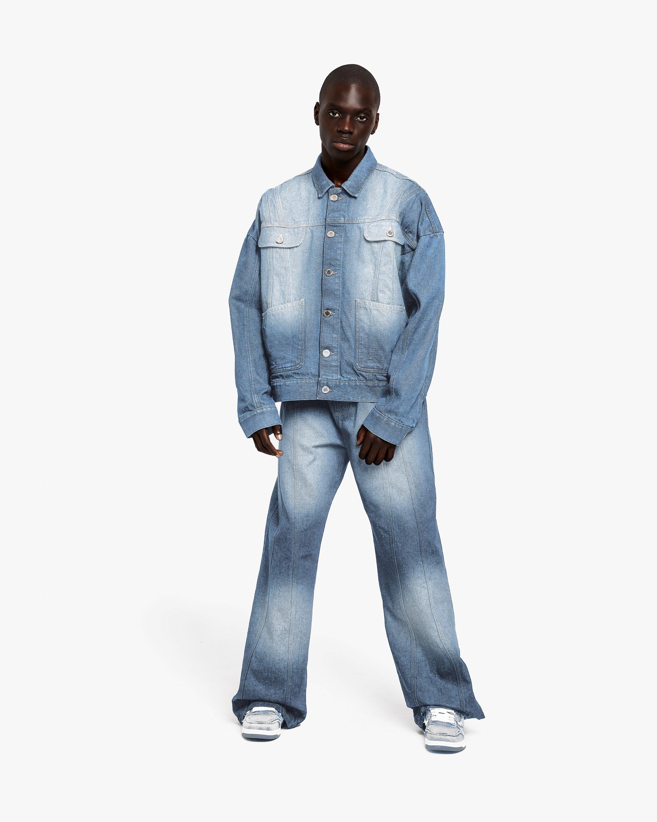 V-LOGO LIGHT BLUE DENIM - Image 9