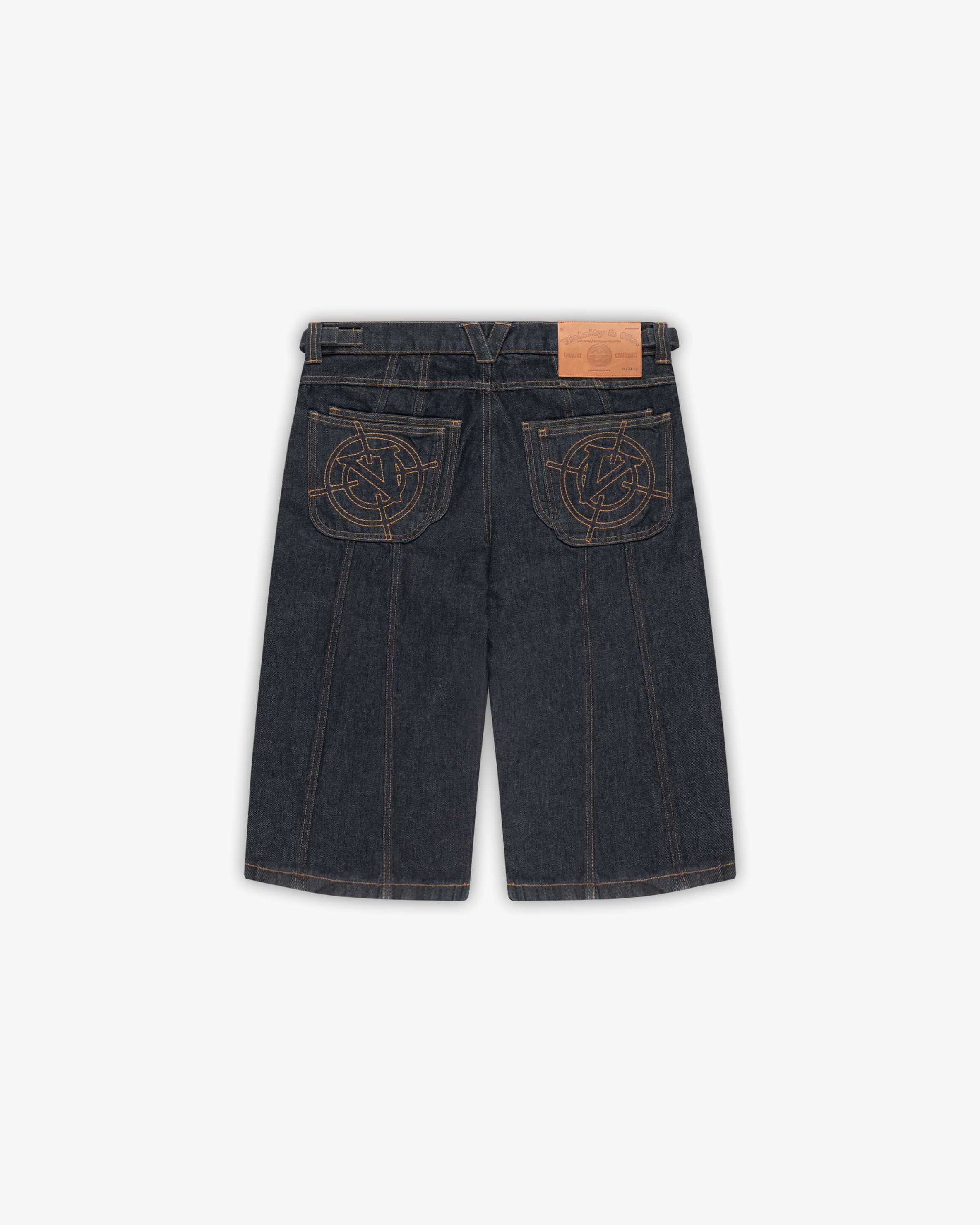 V-LOGO RAW JORTS - Image 4