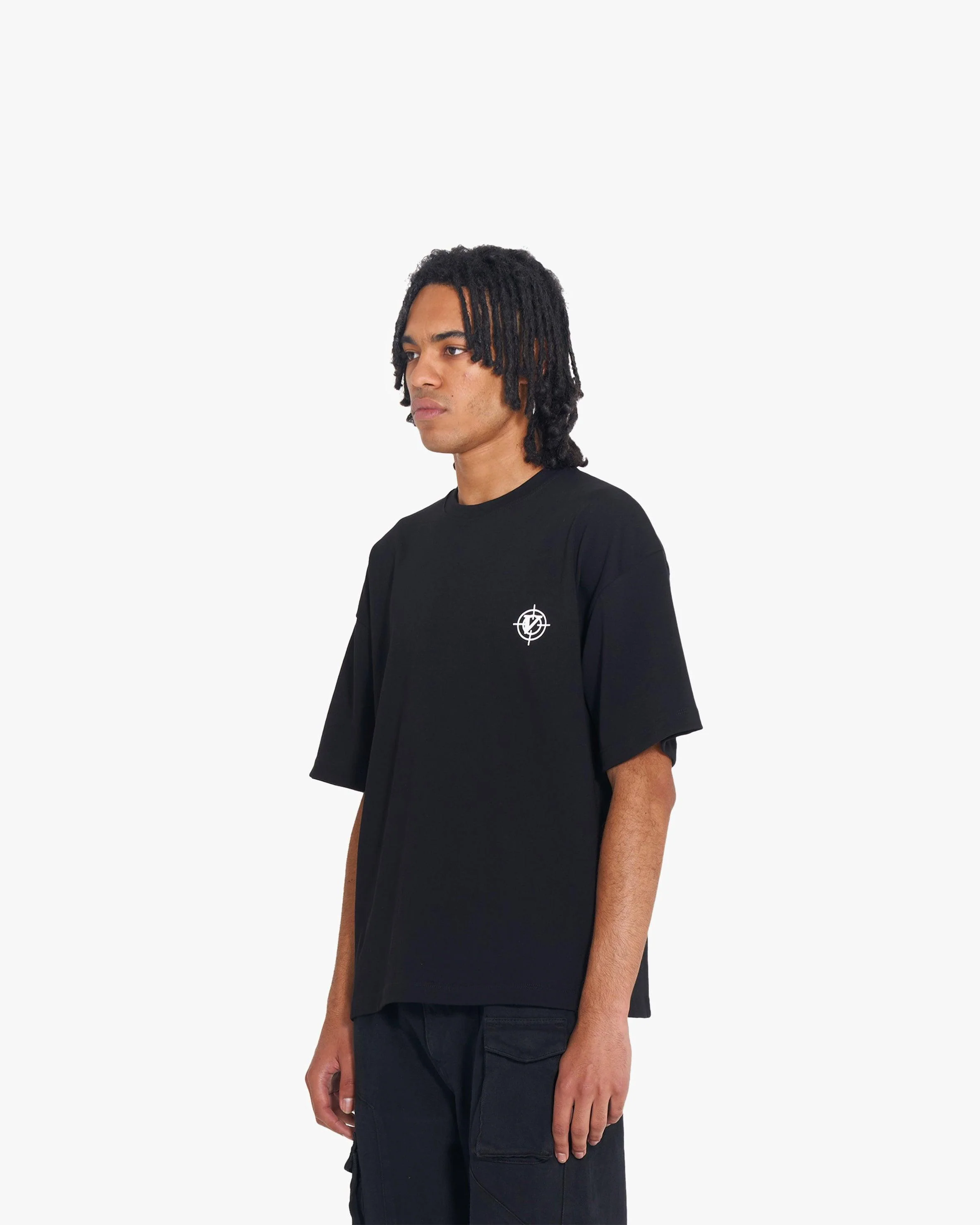 V-LOGO TEE BLACK - Image 3