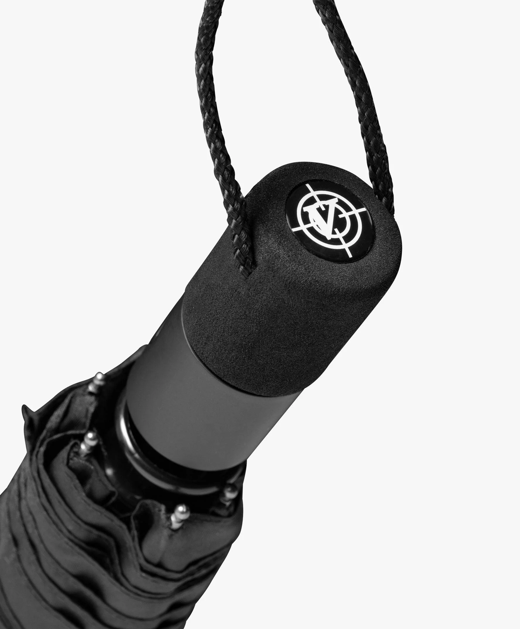 V-LOGO UMBRELLA BLACK - Image 5