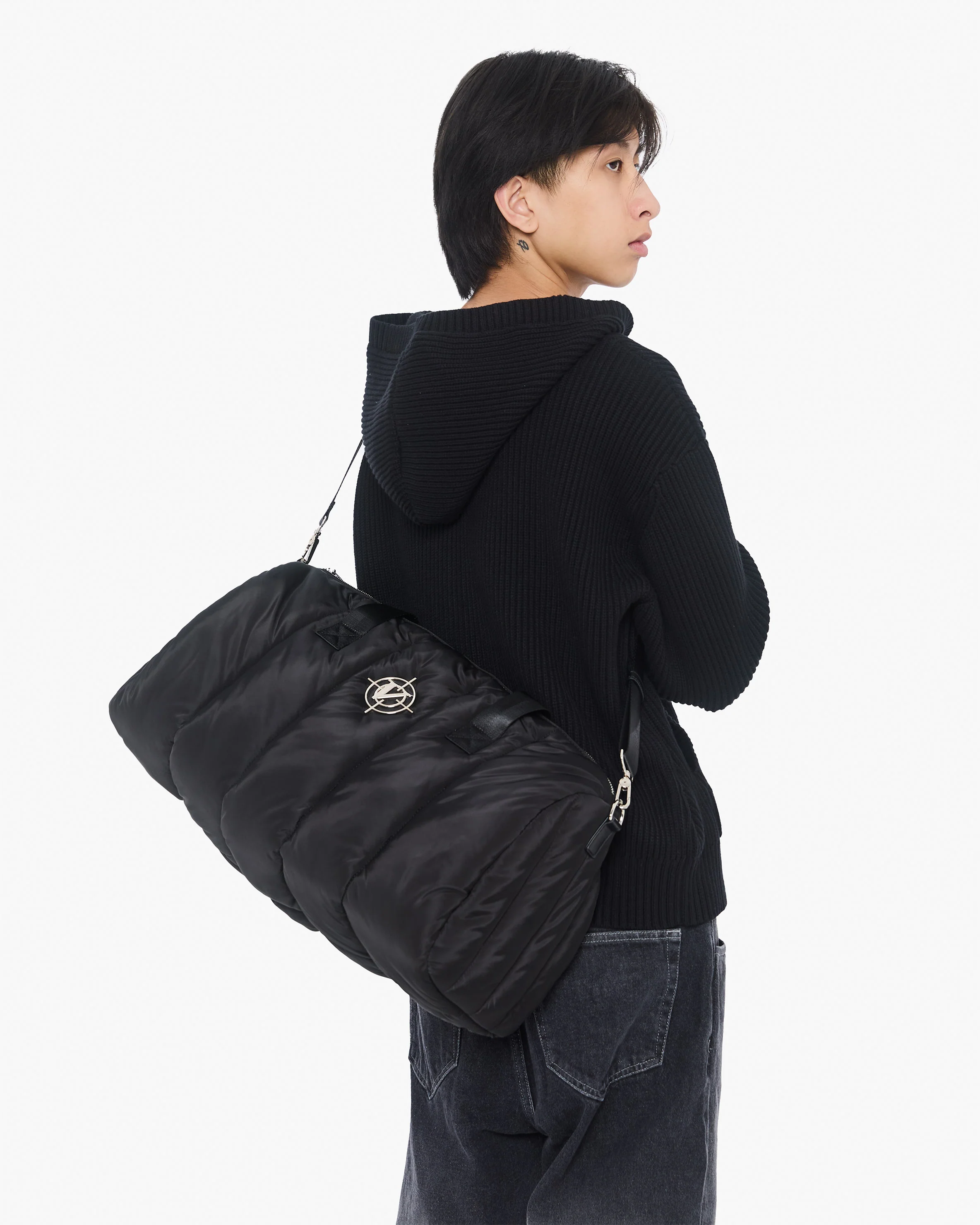 VERT DUFFLEBAG BLACK - Image 4