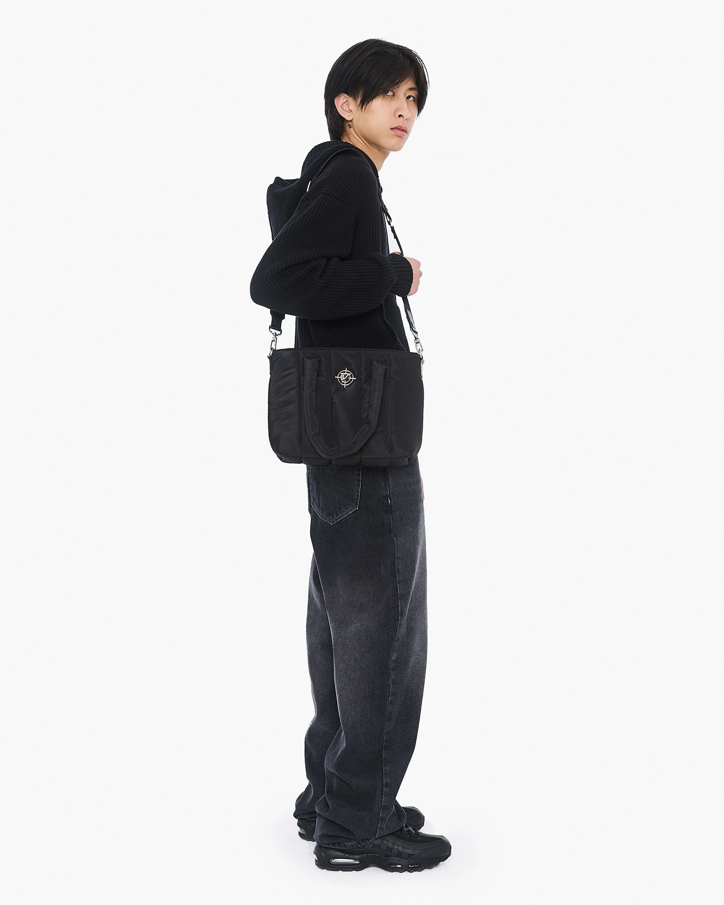VERT HANDBAG BLACK - Image 6