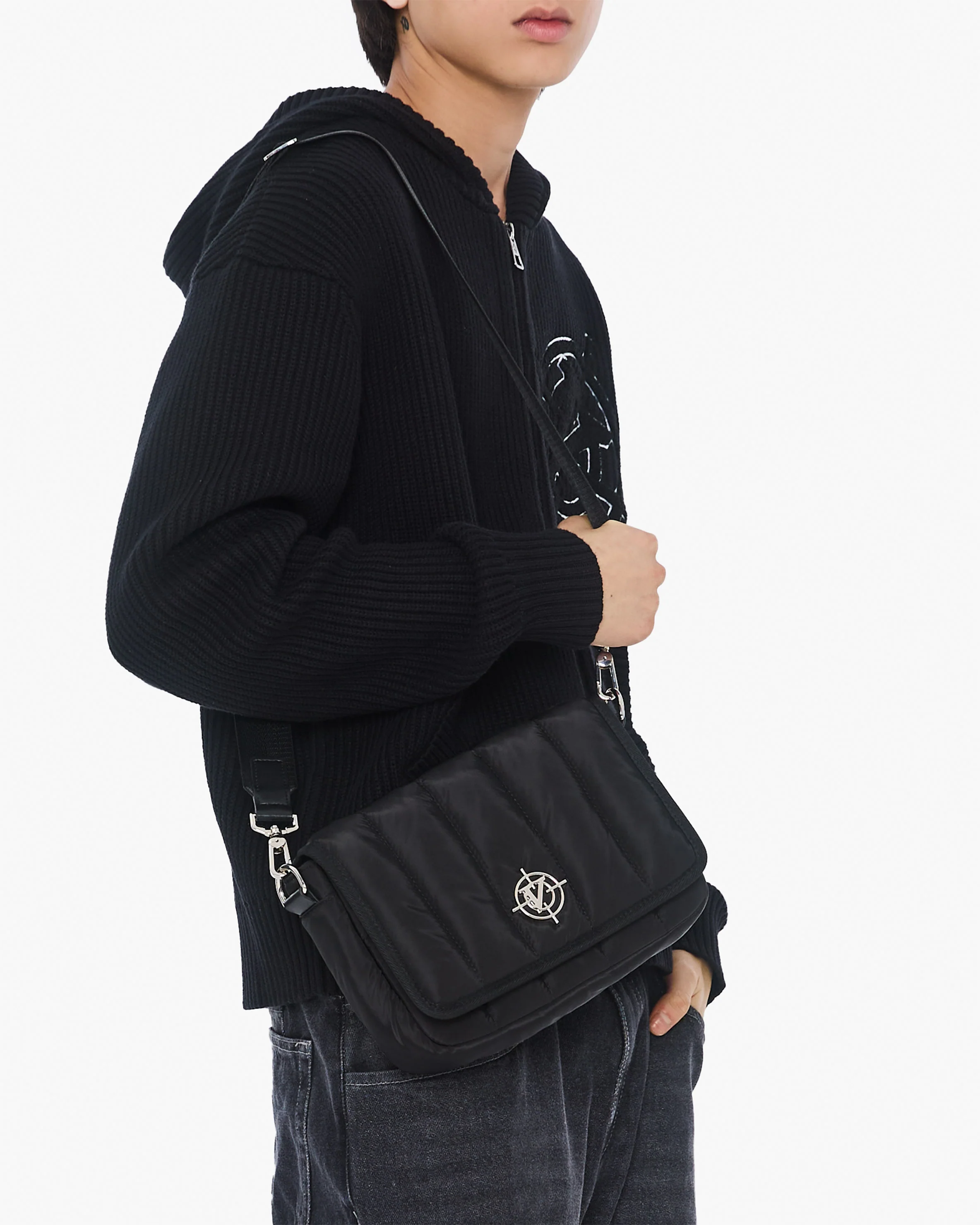 VERT SHOULDERBAG BLACK - Image 6