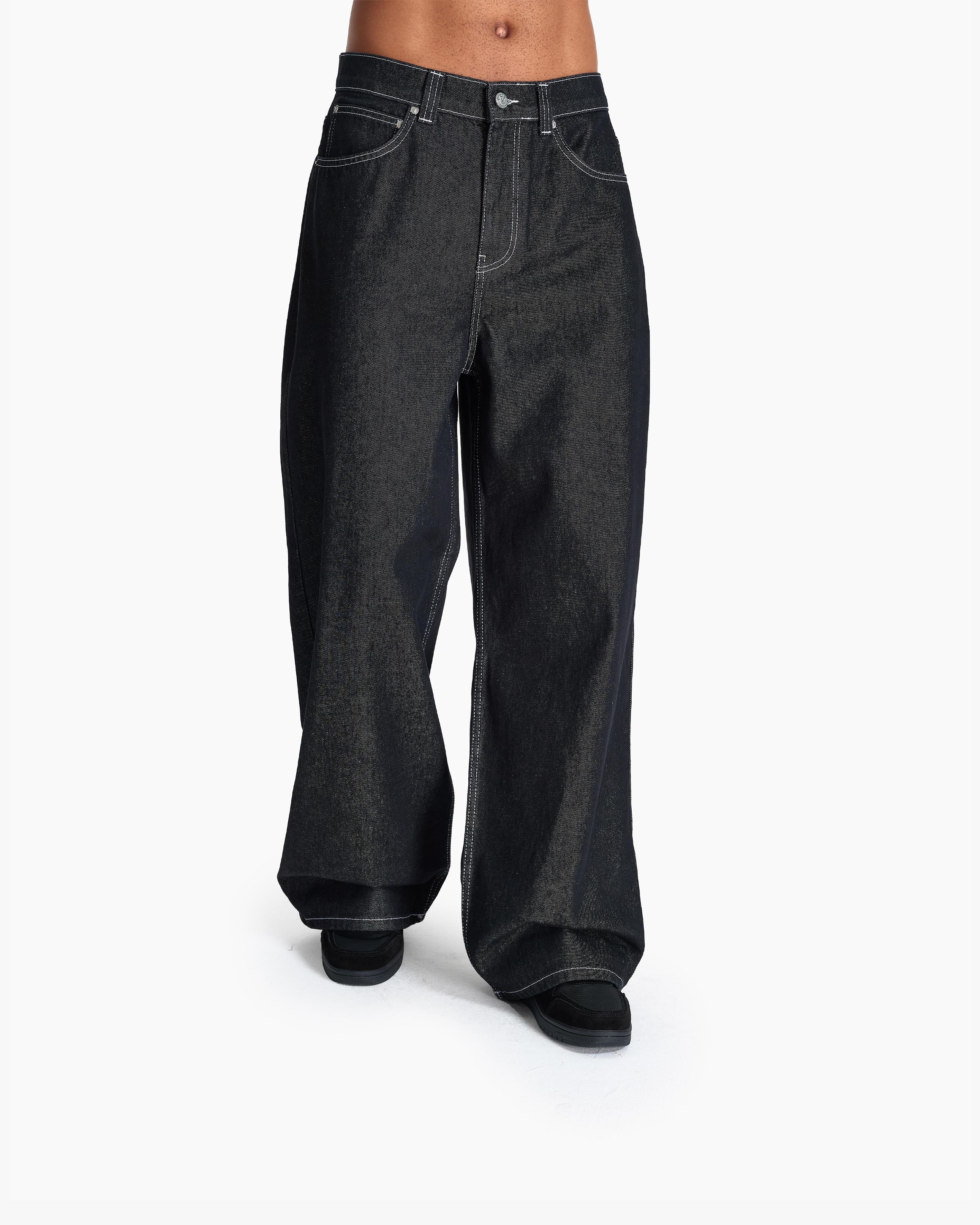 VOLUME DENIM RAW BLACK - Image 11