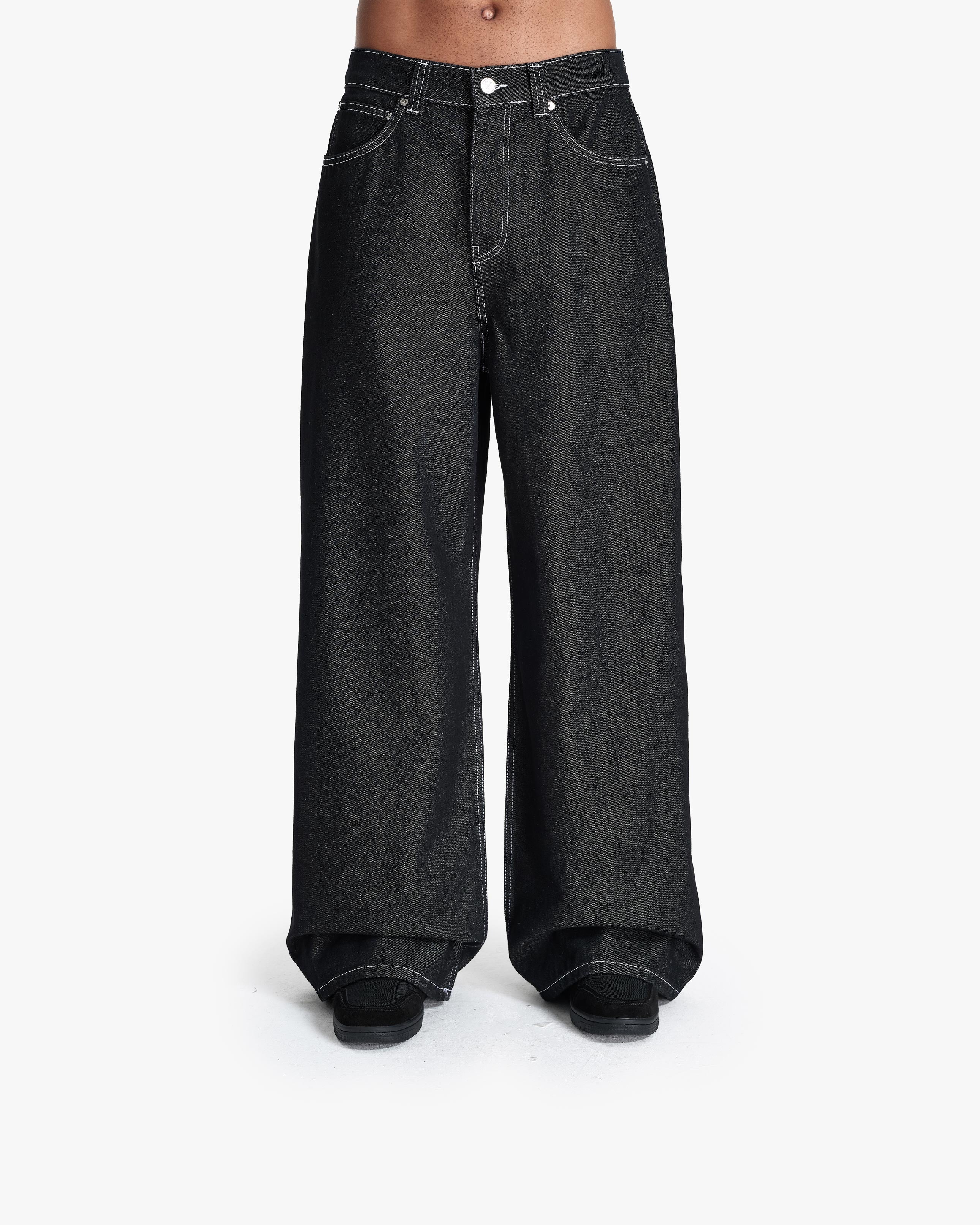 VOLUME DENIM RAW BLACK - Image 3