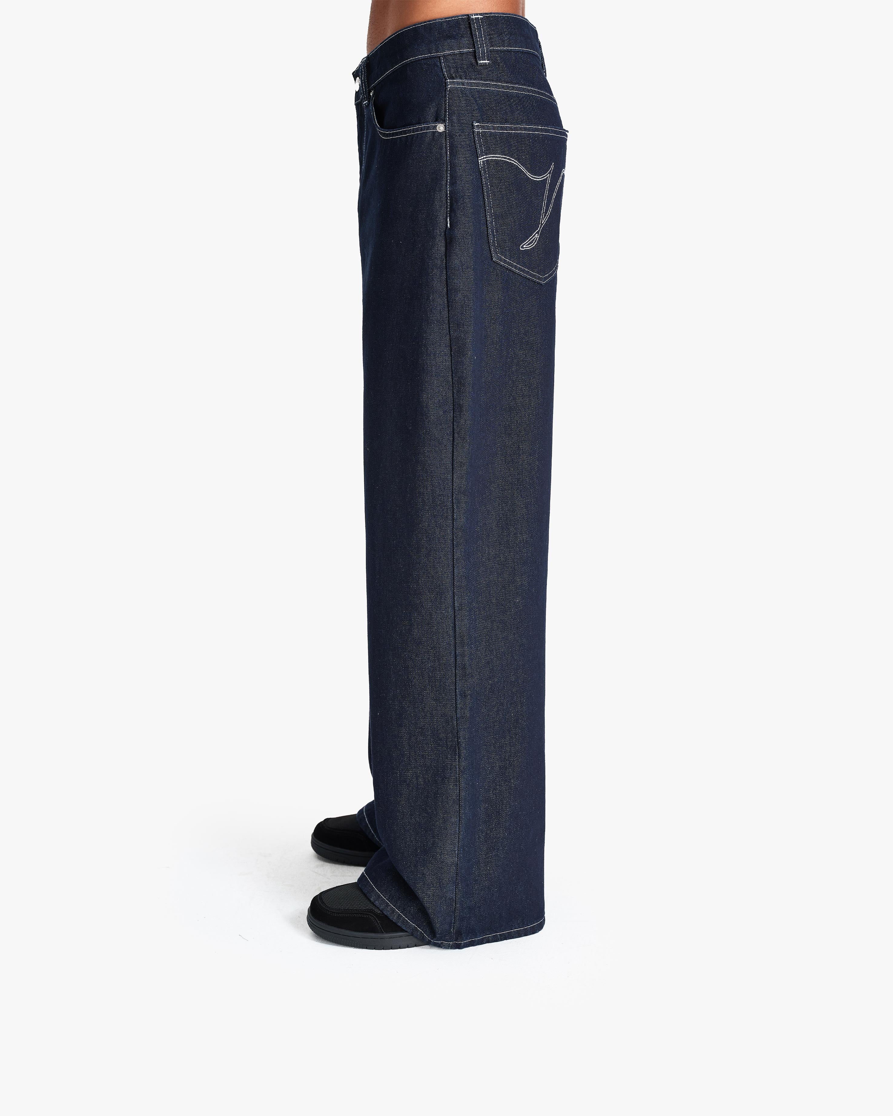 VOLUME DENIM RAW BLUE - Image 6
