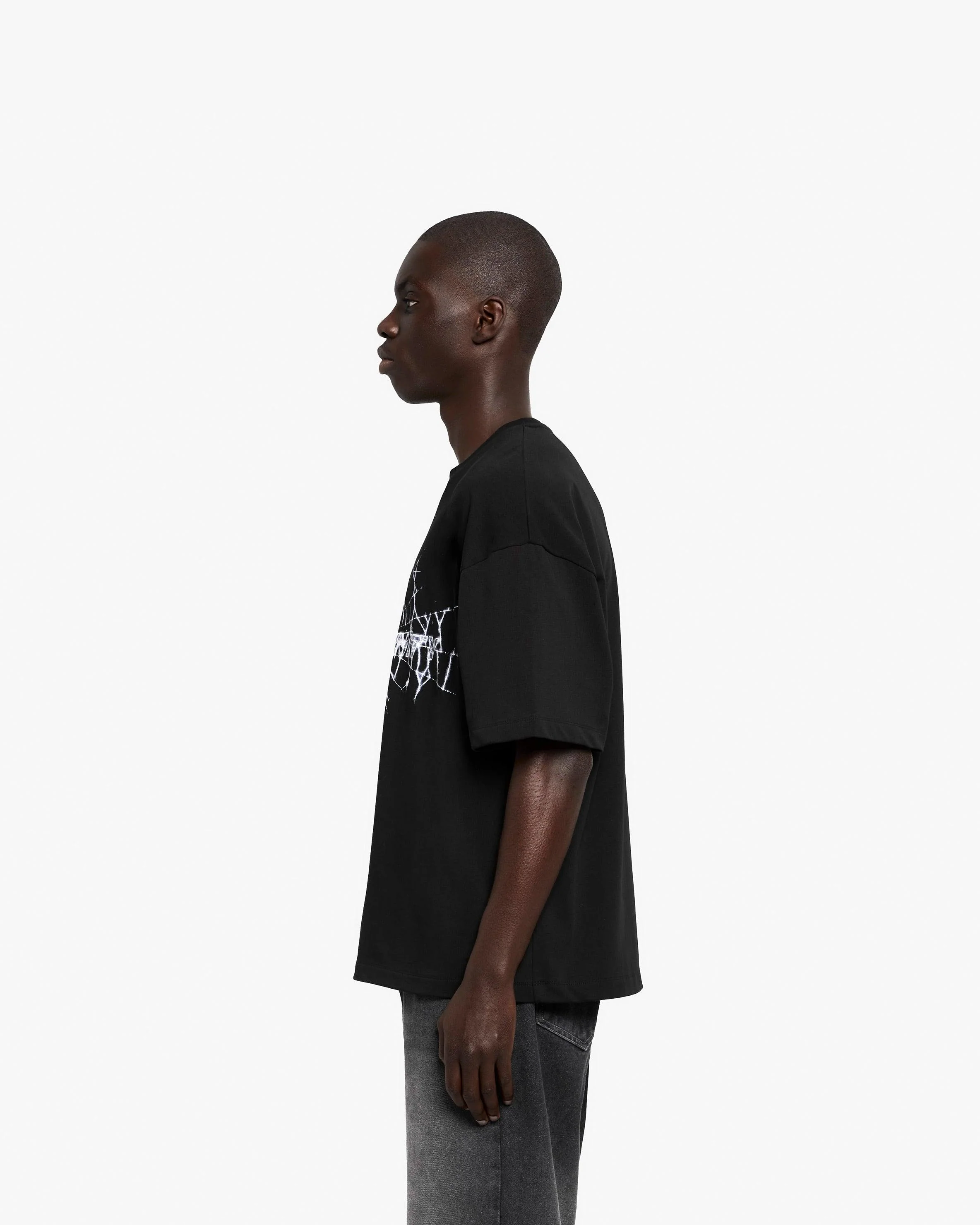 WEB LOGO TEE BLACK - Image 5