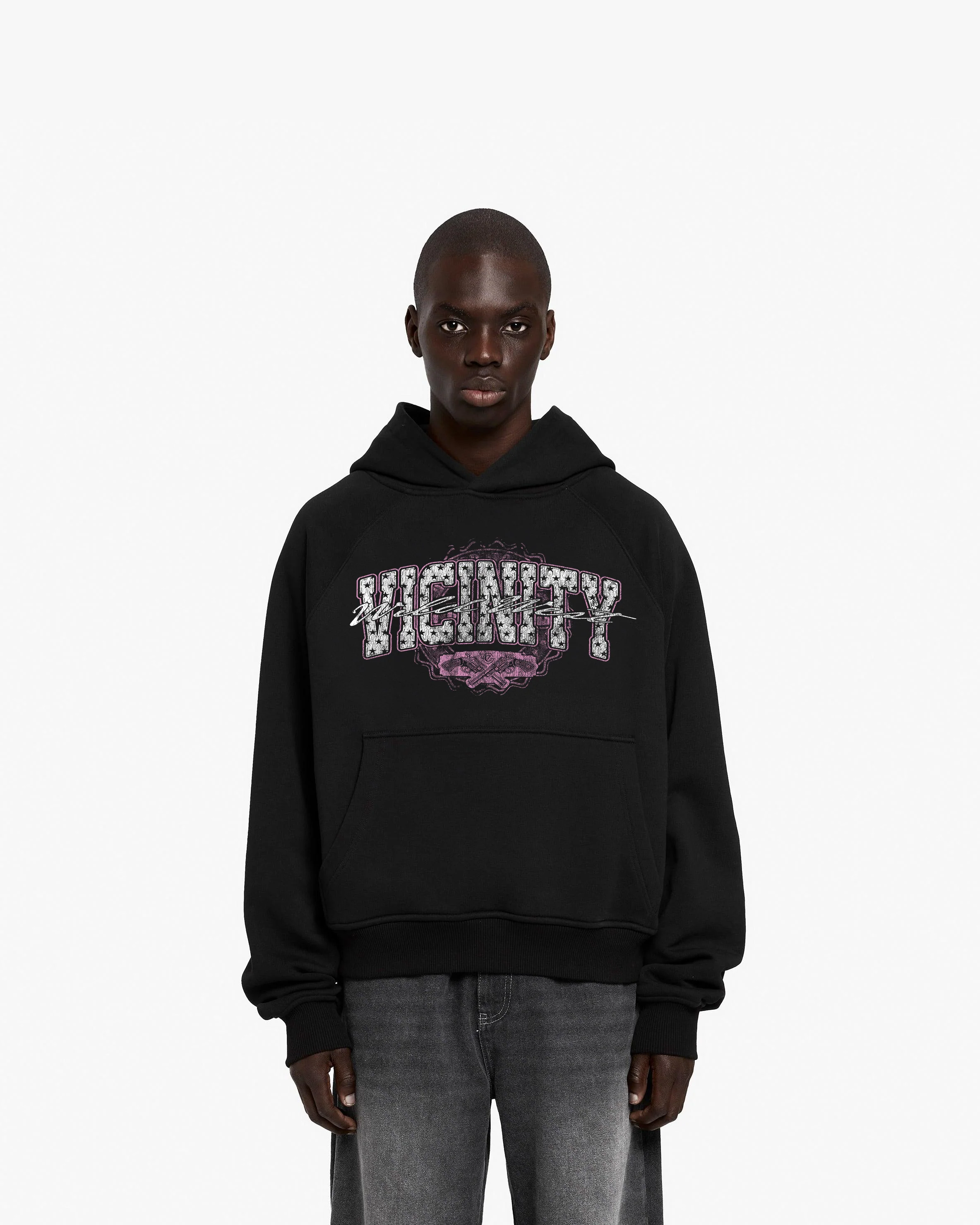 WESTERN HOODIE BLACK - Image 2
