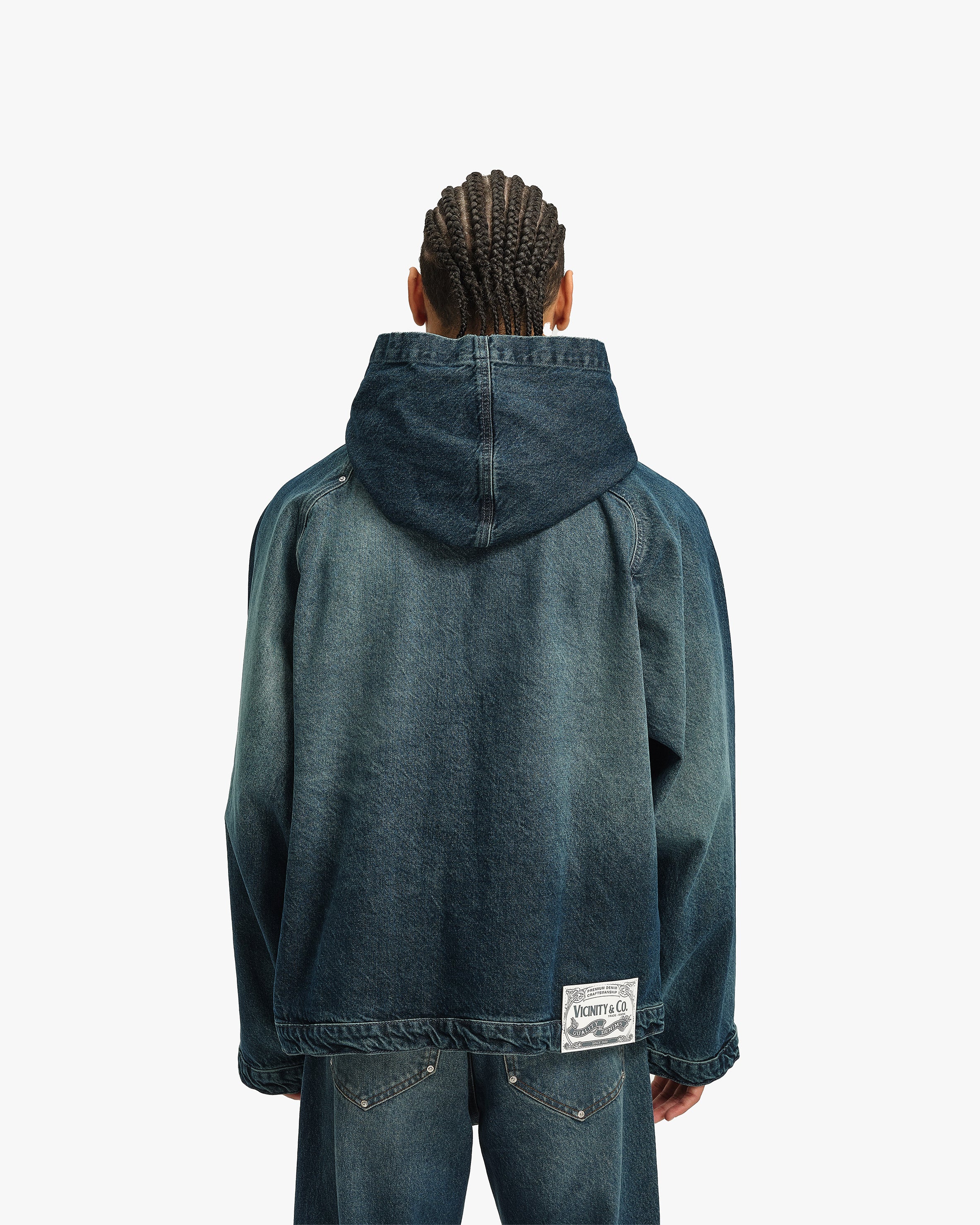 WILD SOUTH DENIM HOODIE LAKE - Image 6