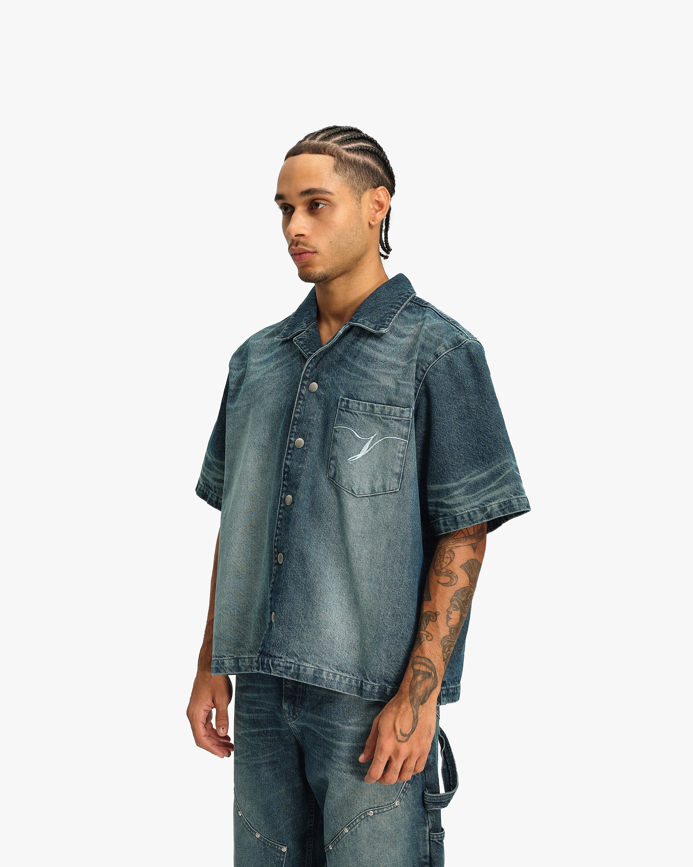 WILD SOUTH DENIM SHIRT LAKE - Image 4