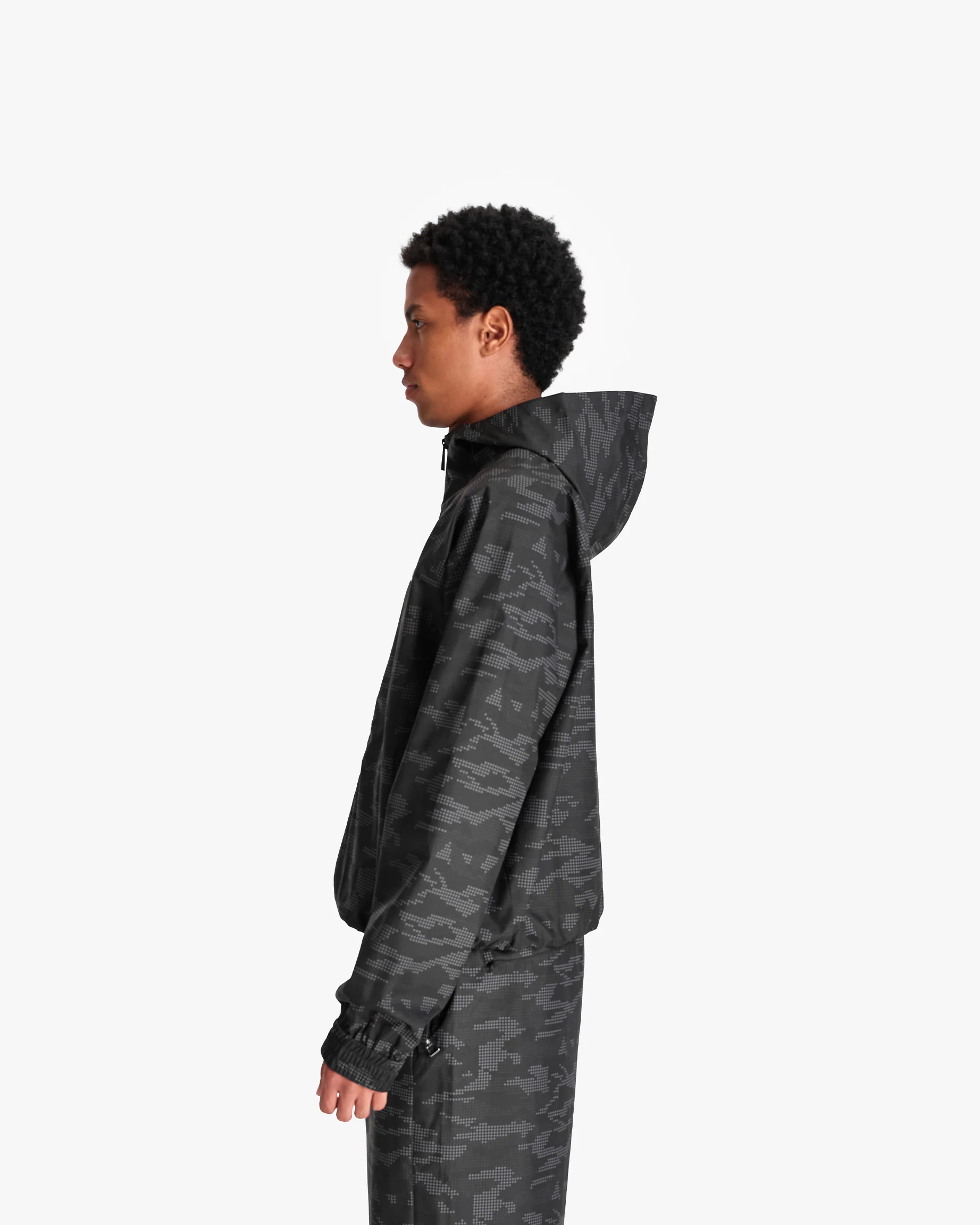 WINDBREAKER DOTTED CAMO BLACK - Image 5